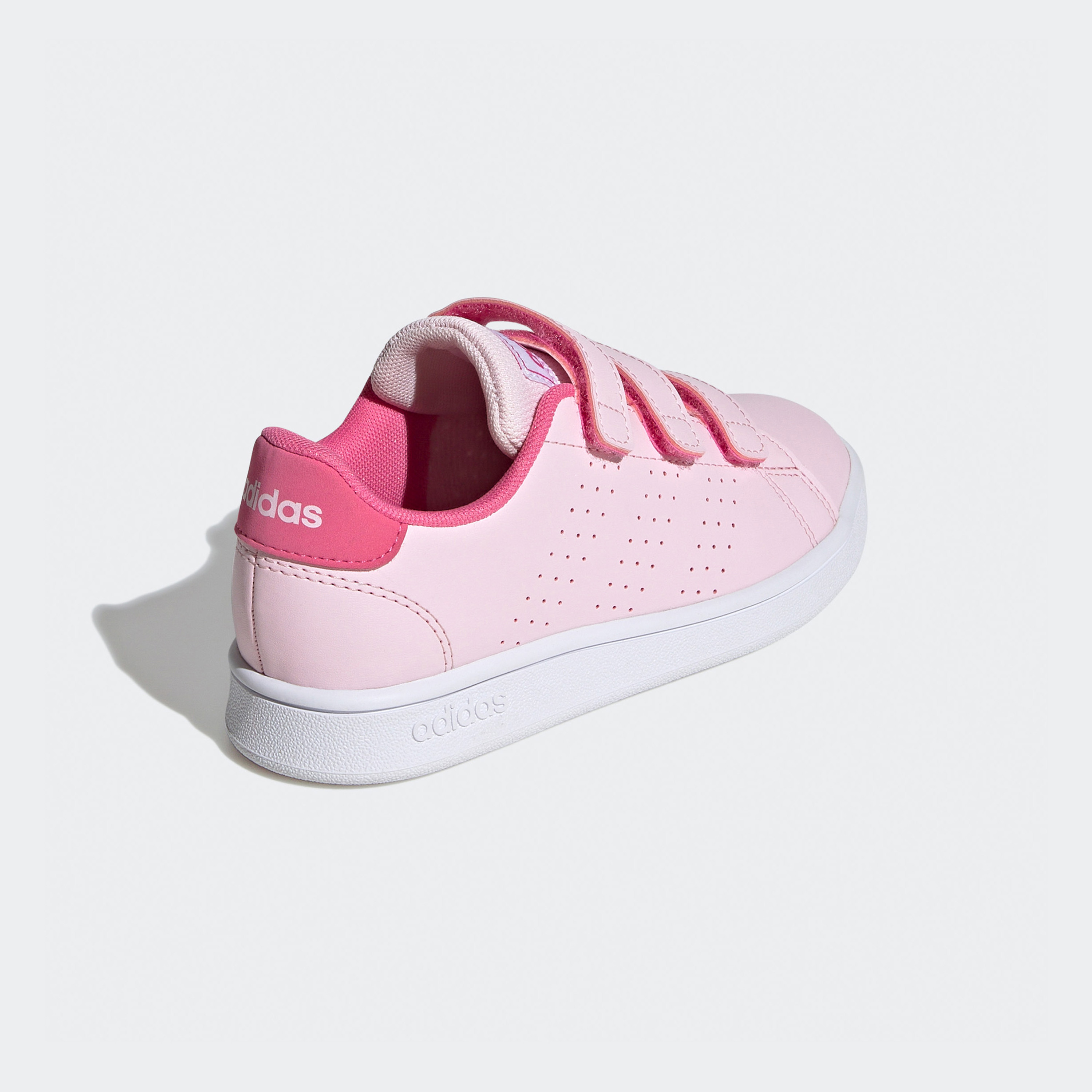 adidas Kids Advantage Court Lifestyle Hook-and-Loop Shoes ID5293|OE-girls-shoes-sneakers-image-6