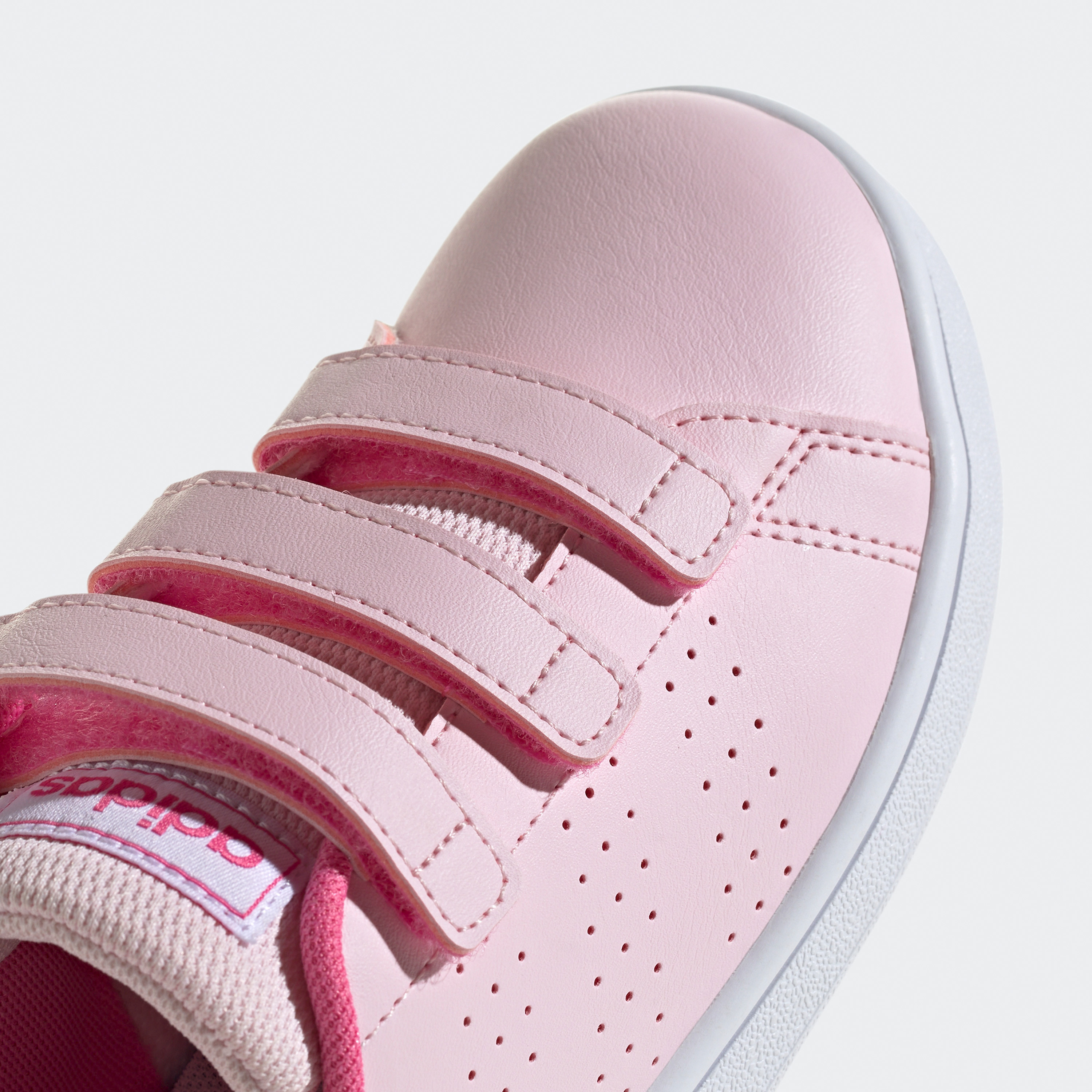 adidas Kids Advantage Court Lifestyle Hook-and-Loop Shoes ID5293|OE-girls-shoes-sneakers-image-7
