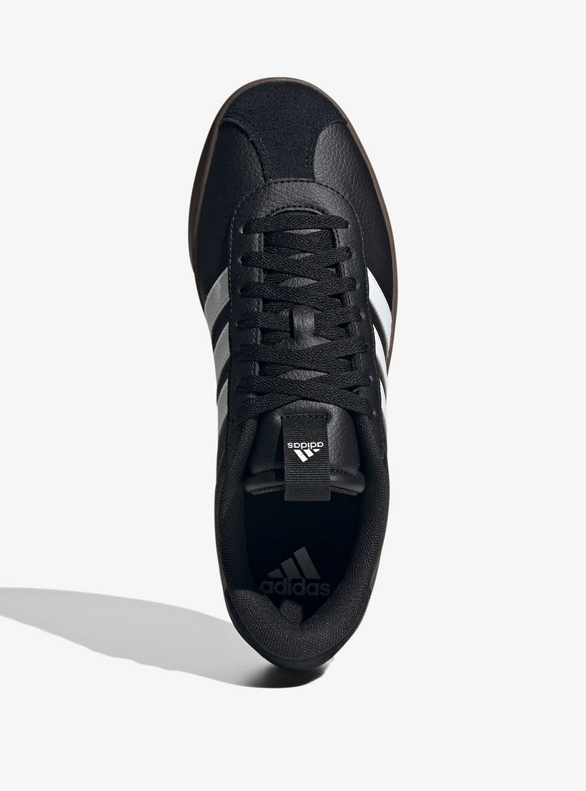 Adidas Men's Panelled Sneakers with Lace-Up Closure - VL Court 3.0-sports-men-shoes-image-3