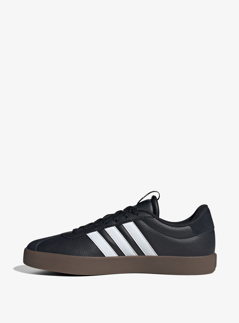 Adidas Men's Panelled Sneakers with Lace-Up Closure - VL Court 3.0-sports-men-shoes-image-5