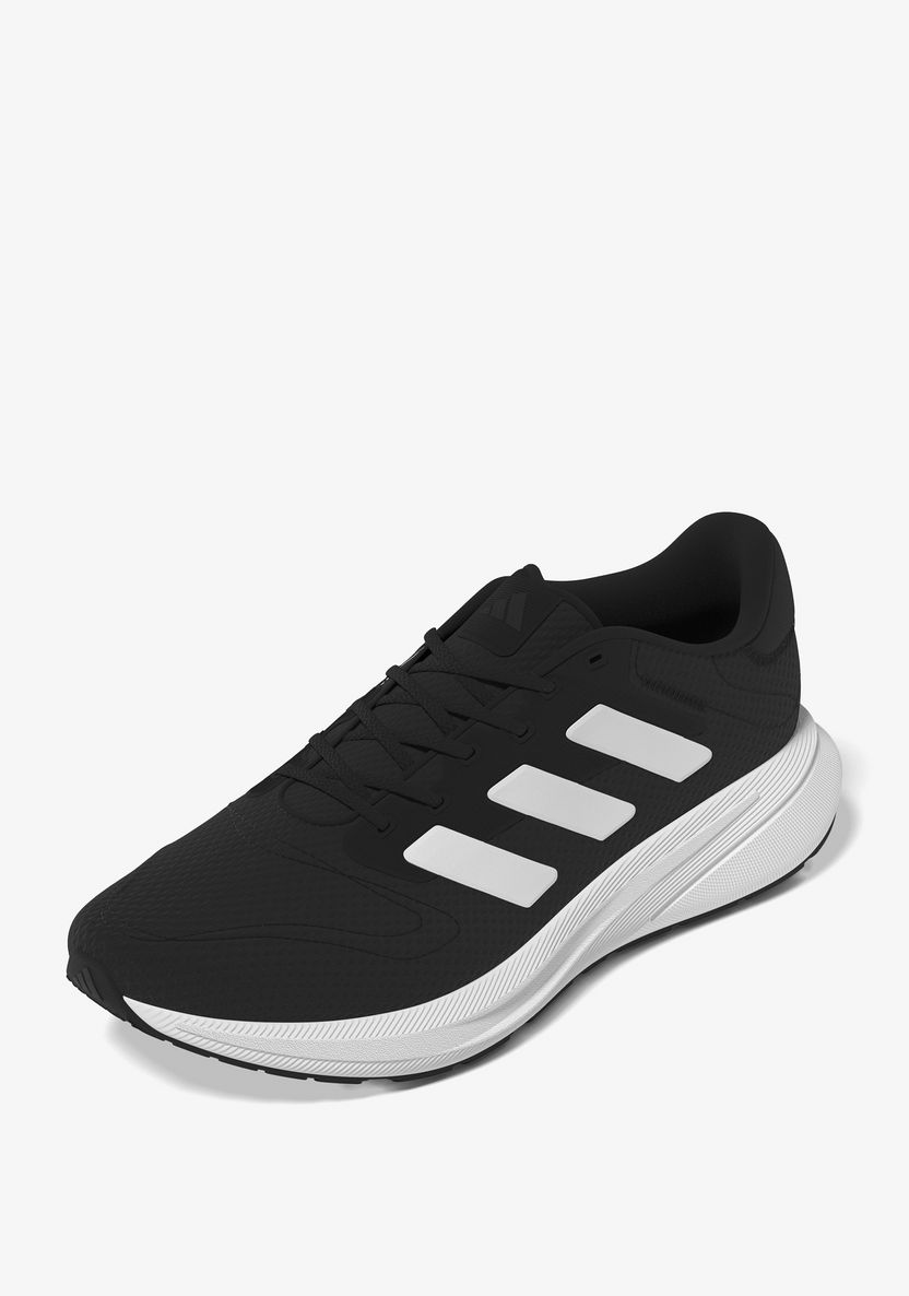 Adidas Men's Logo Print Running Shoes with Lace-Up Closure - RESPONSE RUNNER U-Men%27s Sports Shoes-image-1
