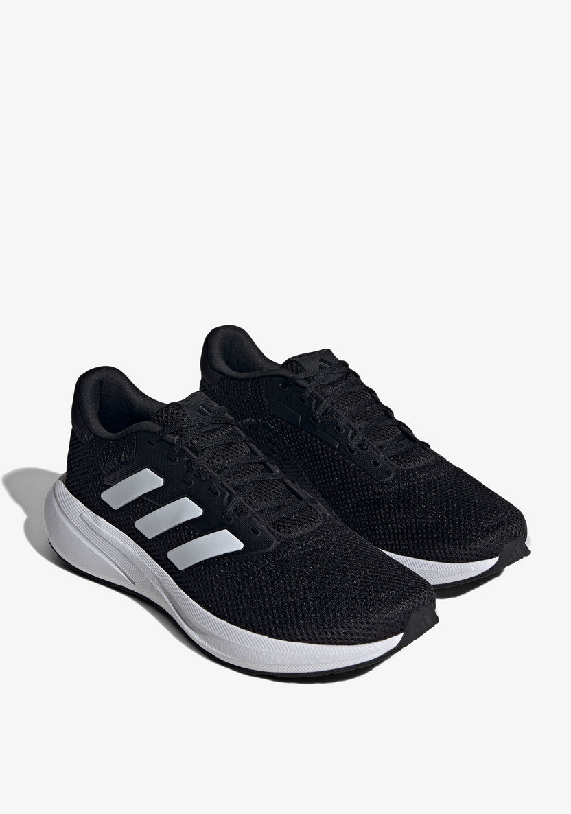 Adidas Men's Logo Print Running Shoes with Lace-Up Closure - RESPONSE RUNNER U-Men%27s Sports Shoes-image-7
