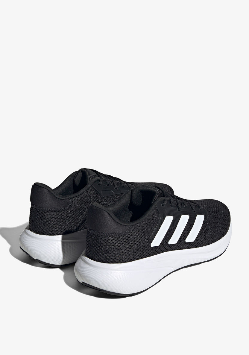 Adidas Men's Logo Print Running Shoes with Lace-Up Closure - RESPONSE RUNNER U-Men%27s Sports Shoes-image-8