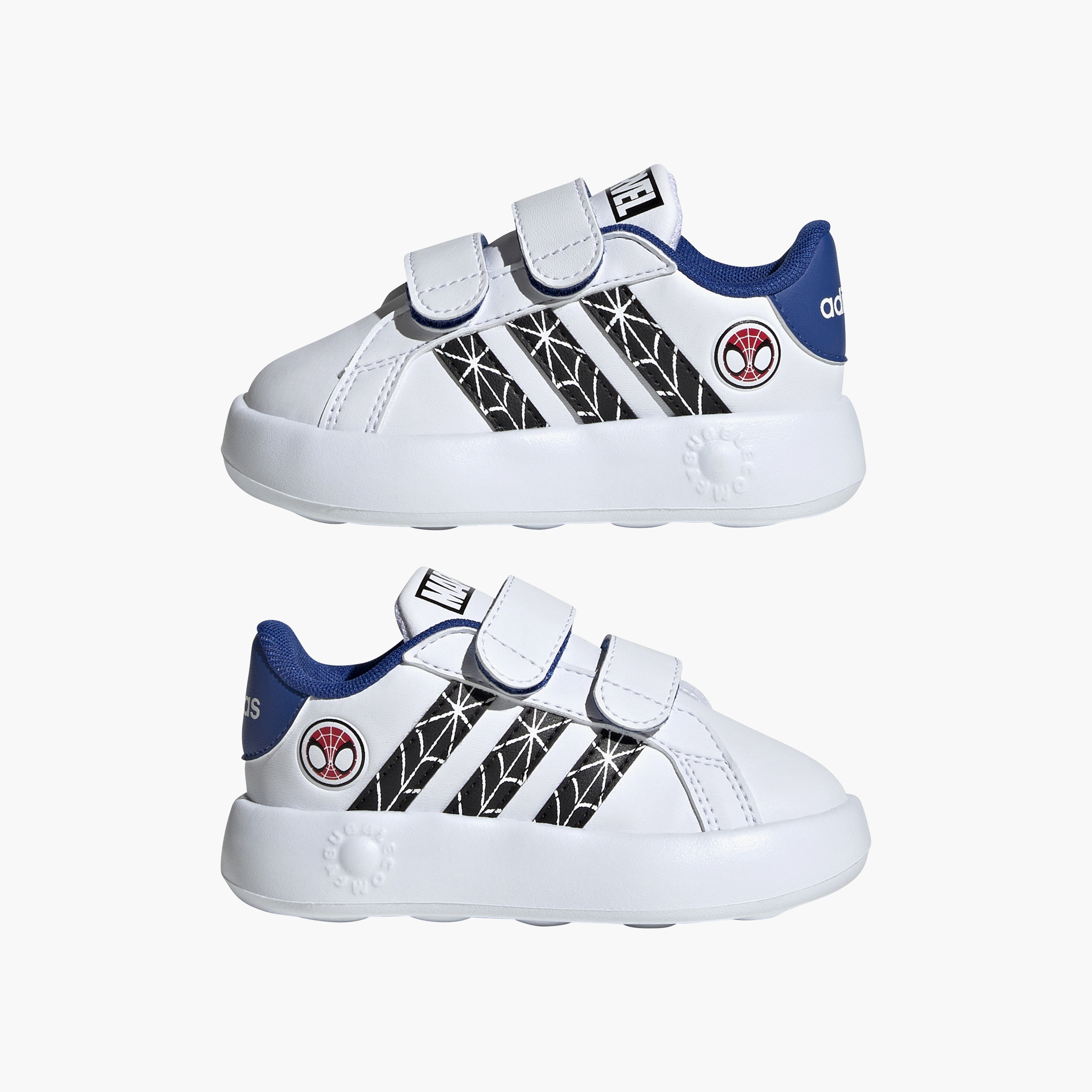 سنيكرز أديداس بيبي بويز جراند كورت ID8017 | OE-sports-boys-shoes-image-9