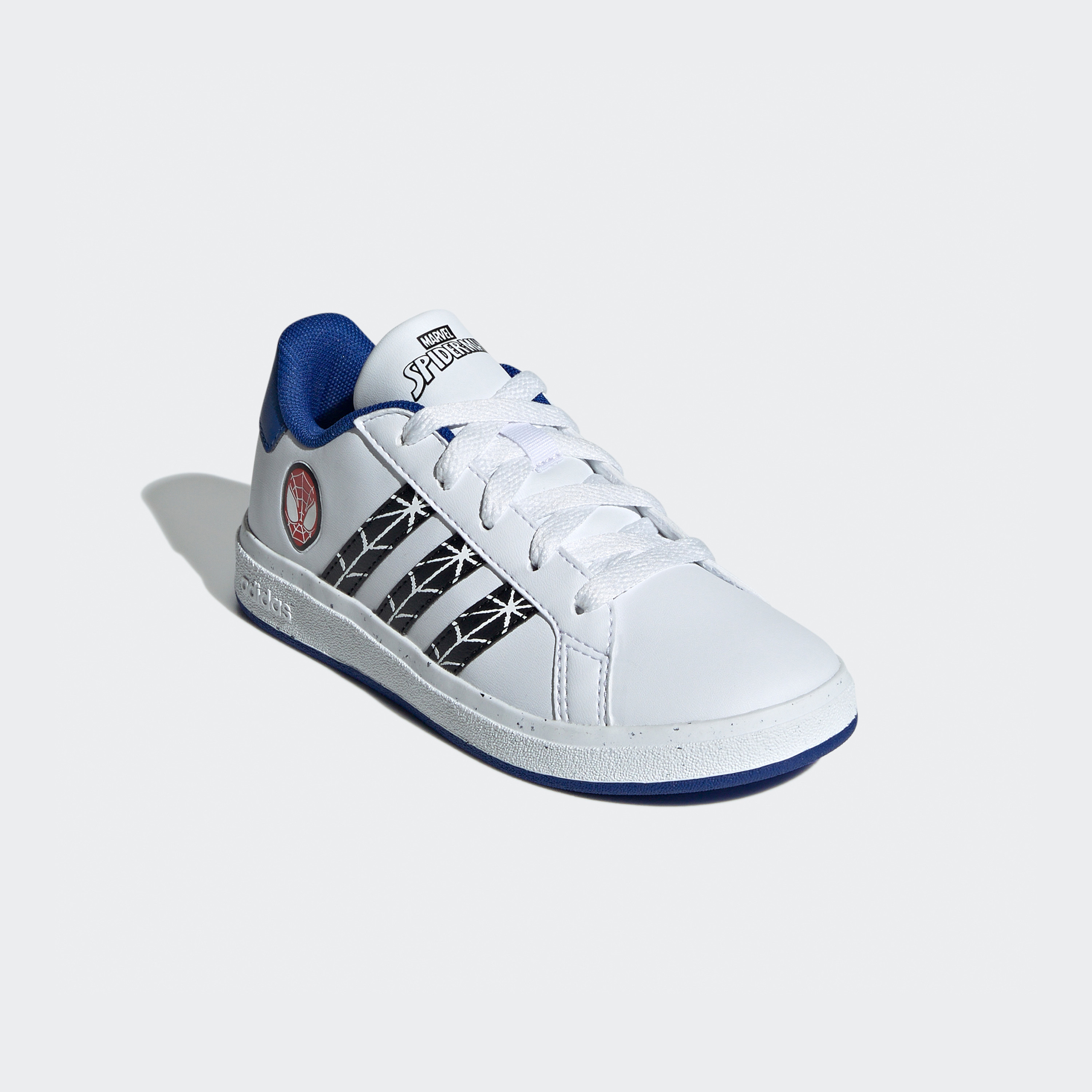adidas Kids Marvel's Spider-Man Grand Court Sneakers ID8025|OE-sports-boys-shoes-image-1