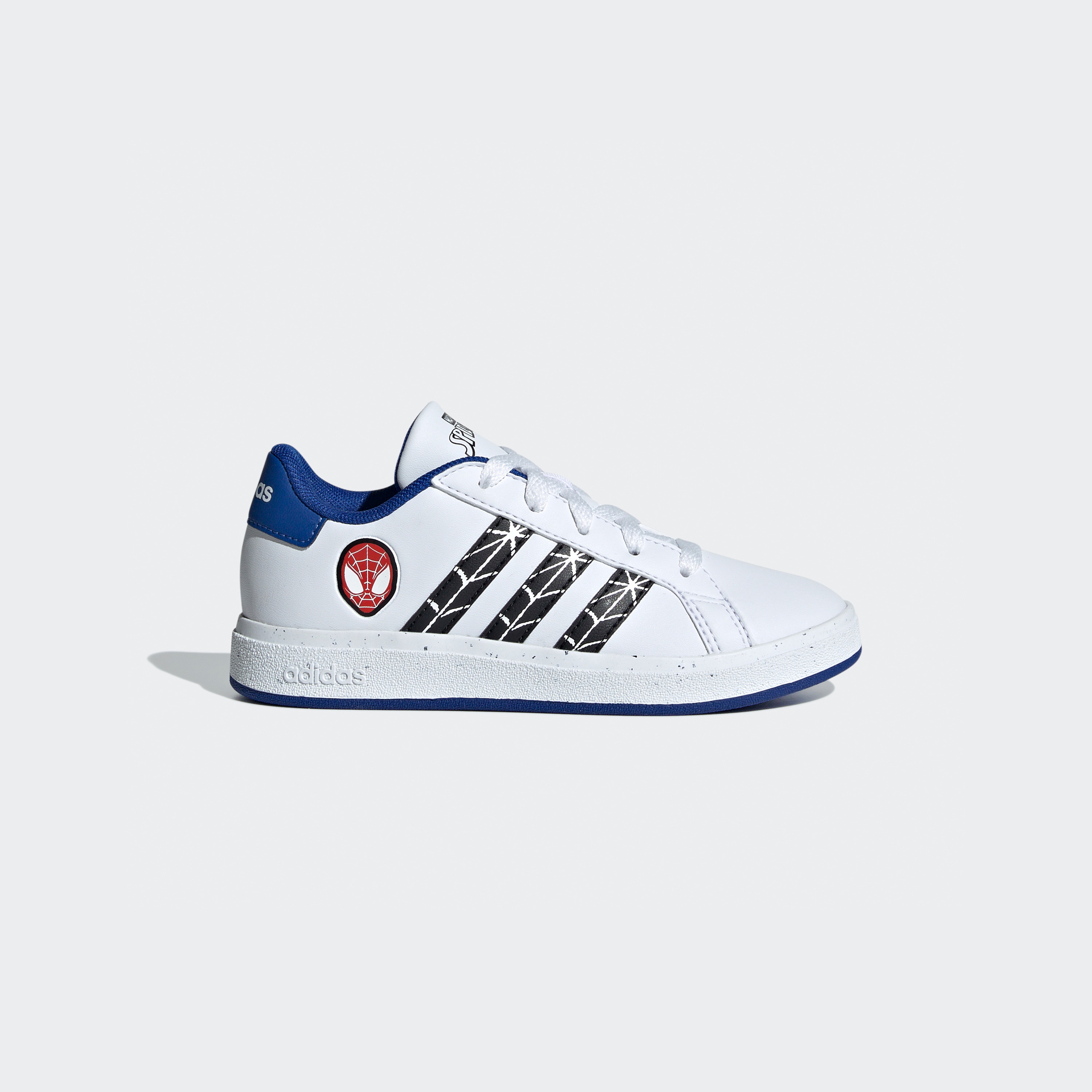 adidas Kids Marvel's Spider-Man Grand Court Sneakers ID8025|OE-sports-boys-shoes-image-2