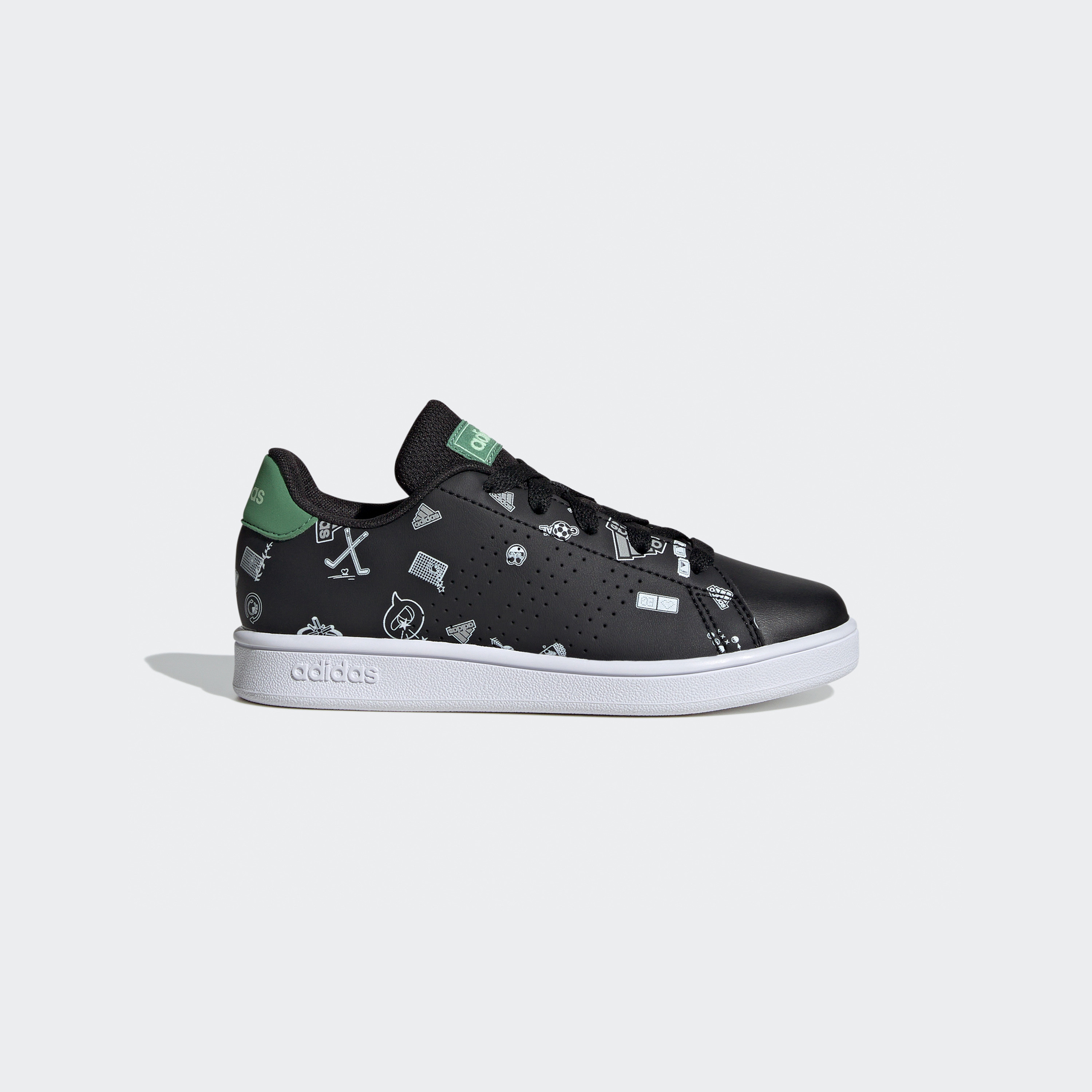 adidas Kids Advantage Sneakers ID8407|OE-girls-shoes-sneakers-image-2