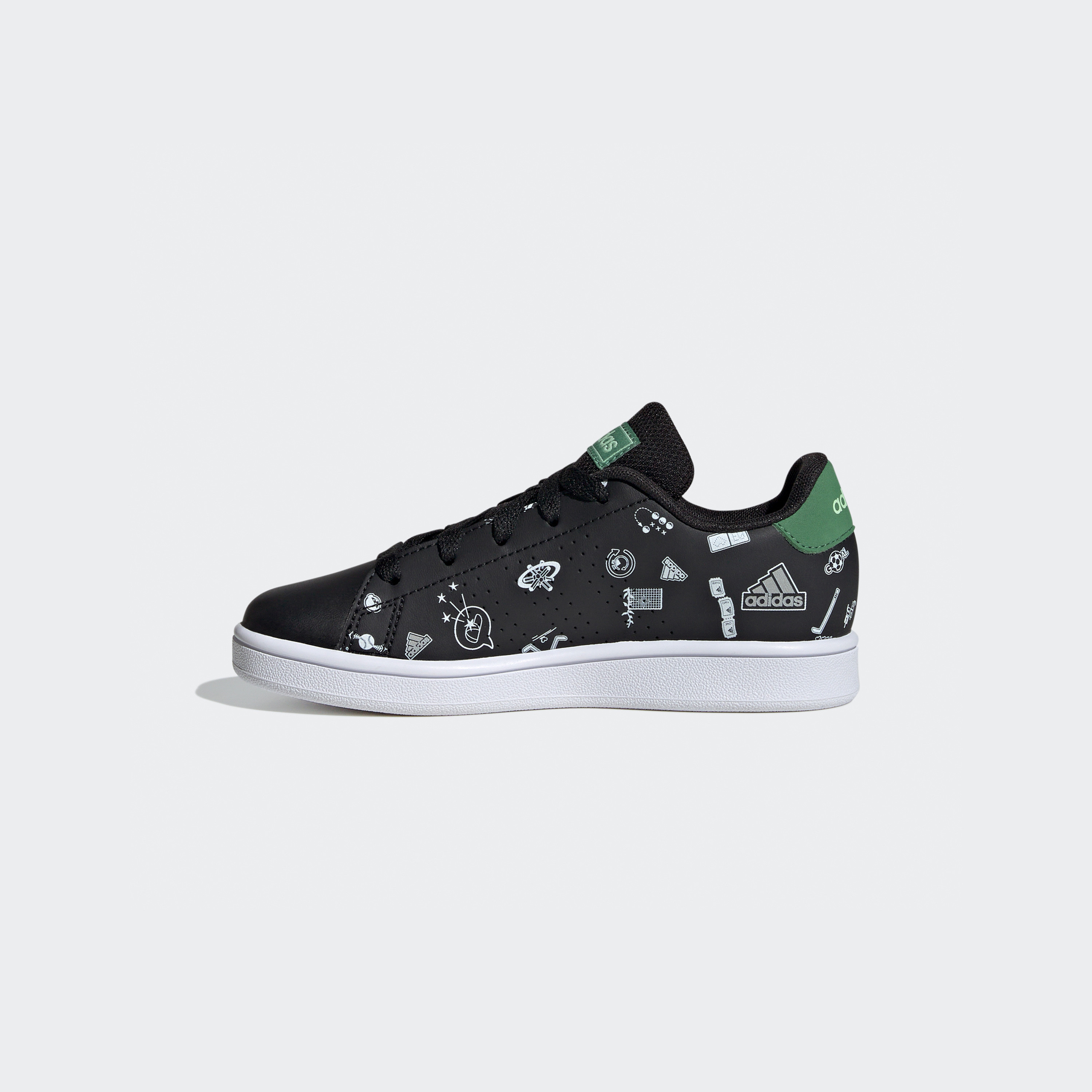 adidas Kids Advantage Sneakers ID8407|OE-girls-shoes-sneakers-image-3