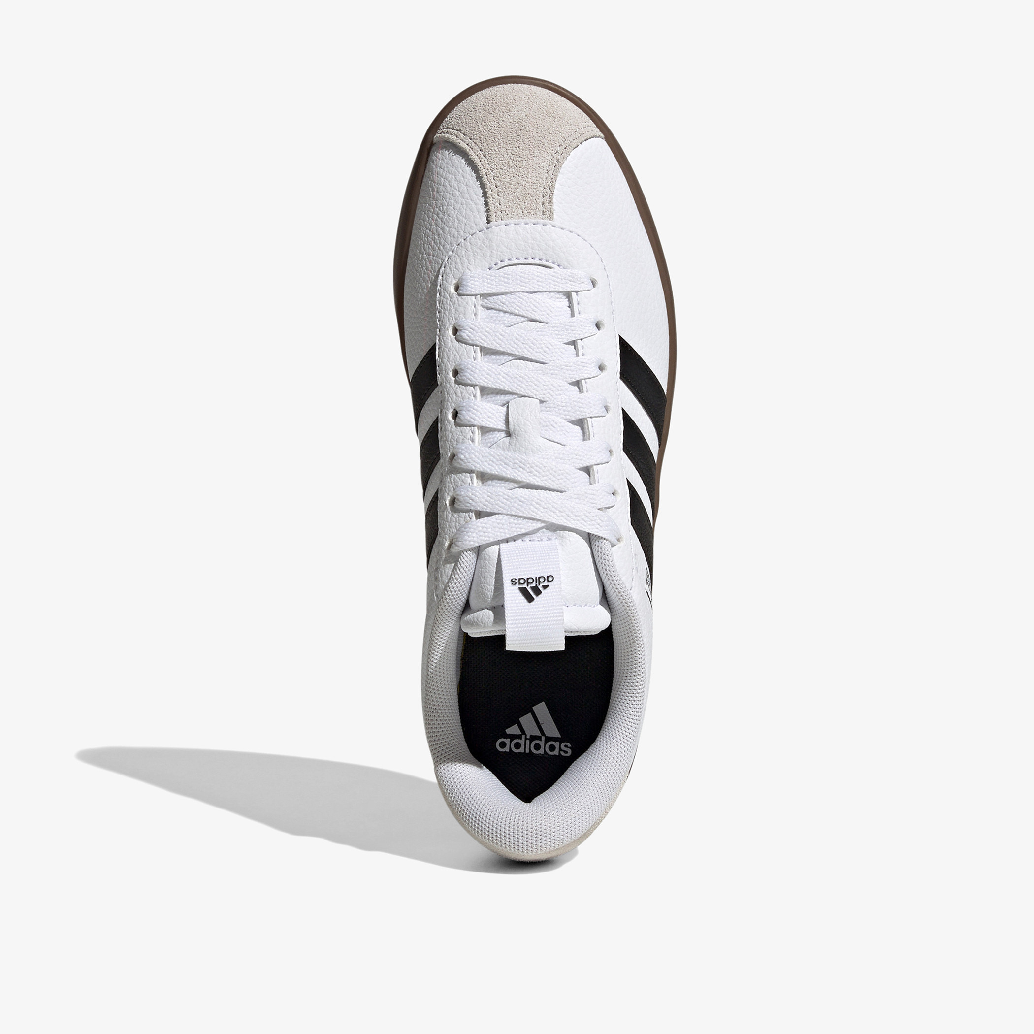 Adidas Women's Panelled Sneakers with Lace-Up Closure - VL Court 3.0-women-shoes-sneakers-image-3