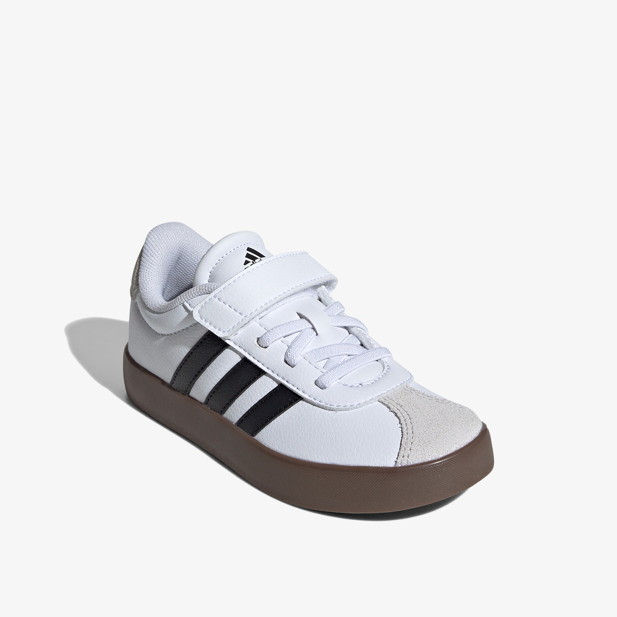 Adidas Kids' VL COURT 3.0 EL C Sneakers with Hook and Loop Closure - ID9155-boys-shoes-sneakers-image-1