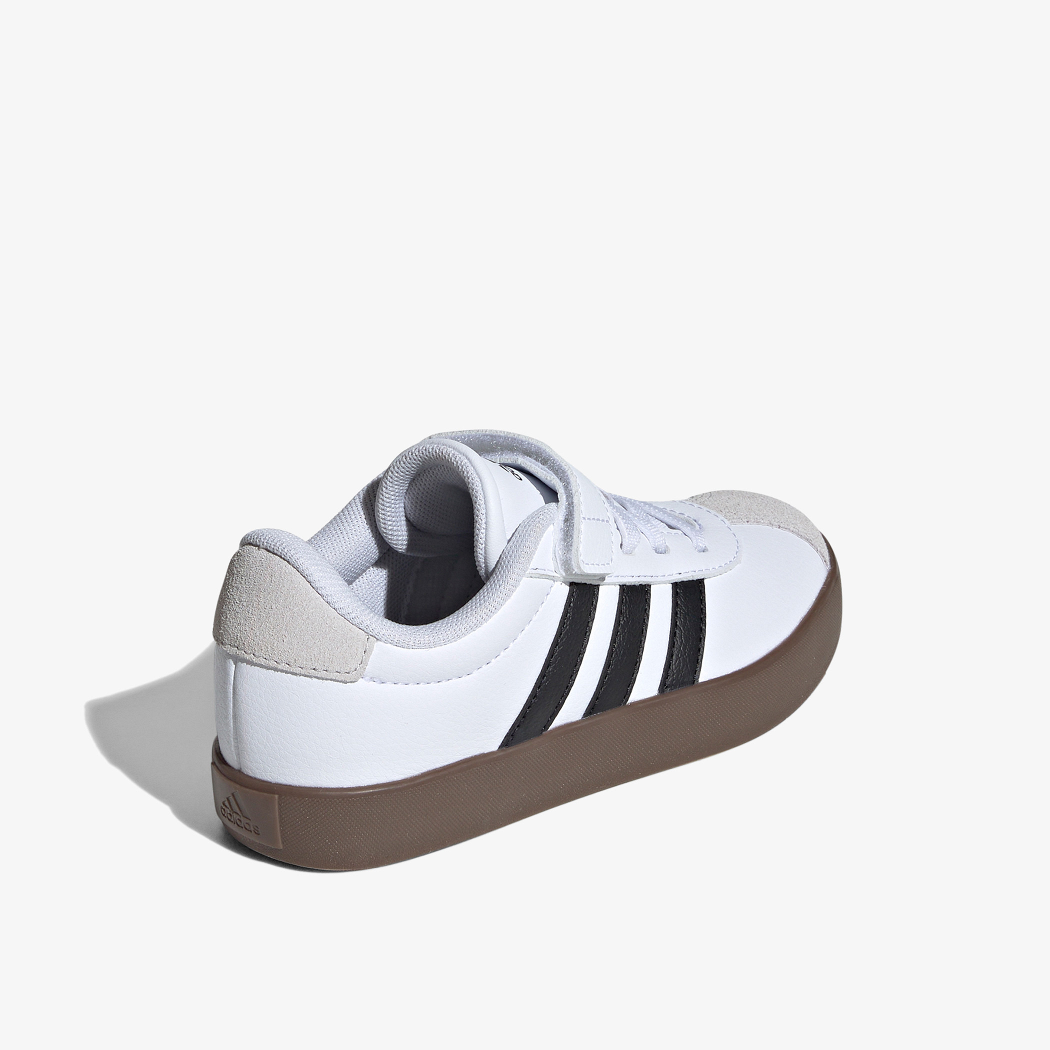 Adidas Kids' VL COURT 3.0 EL C Sneakers with Hook and Loop Closure - ID9155-boys-shoes-sneakers-image-7