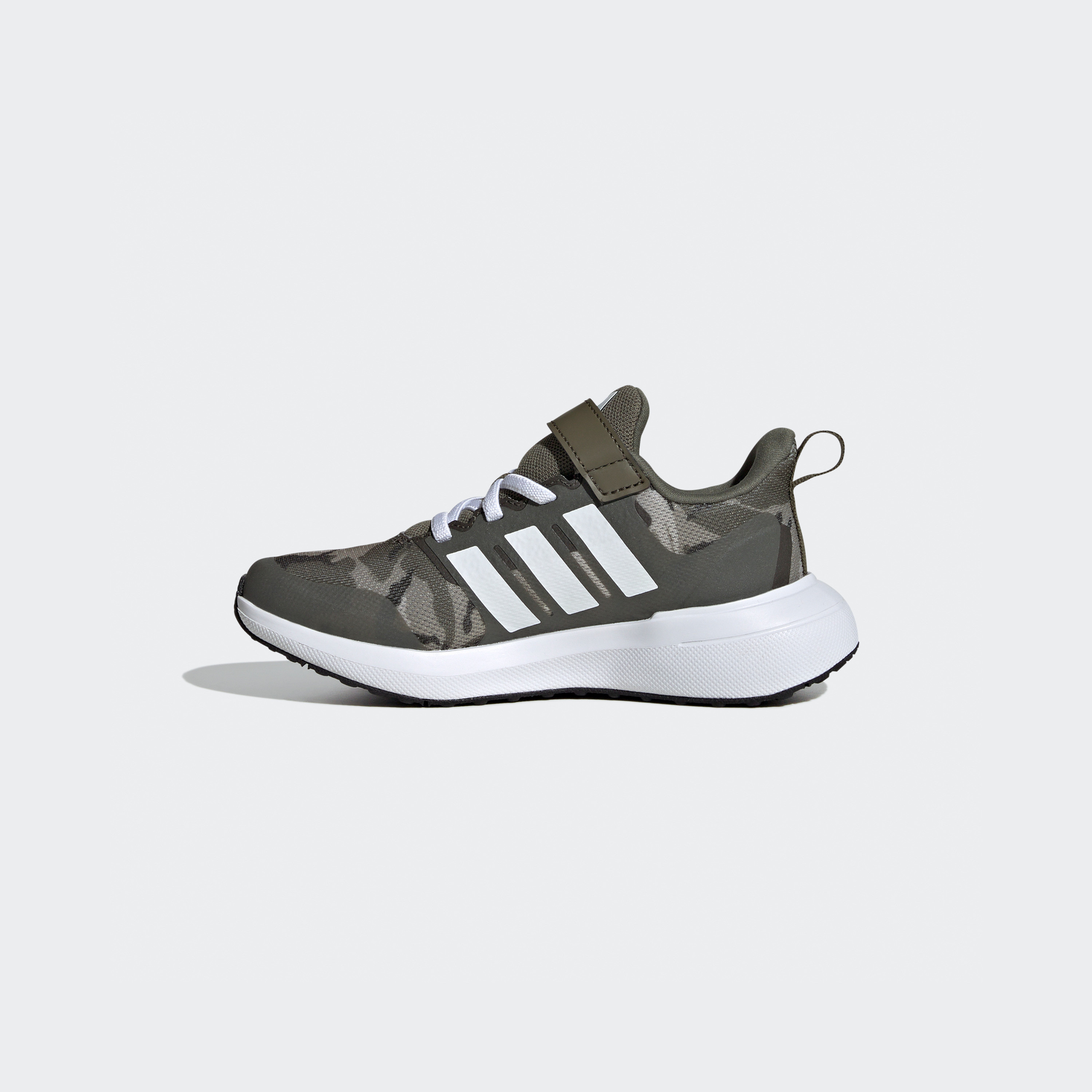 adidas Kids FortaRun 2.0 Cloudfoam Elastic Lace Top Strap Running Shoes IE3395|OE-sports-boys-shoes-image-3