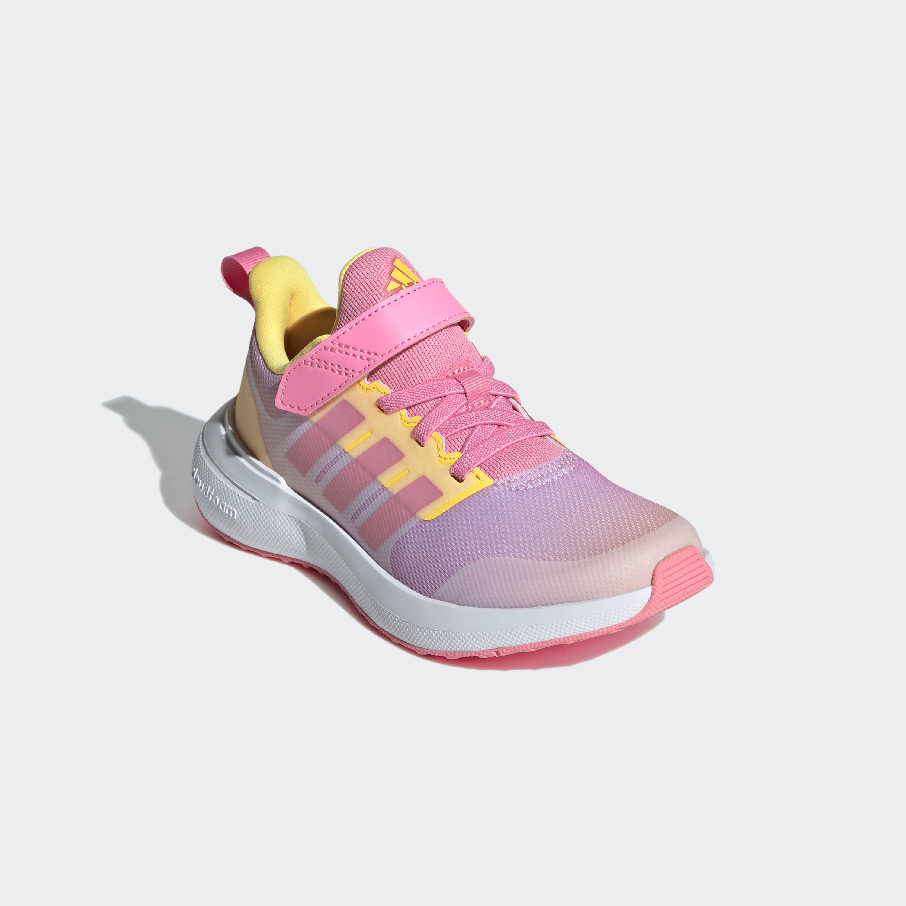 حذاء الجري فورتاران 2.0 من الفوم السحابي ذو رباط علوي مرن من أديداس كيدز IE3395|OE-girls-shoes-sneakers-image-1