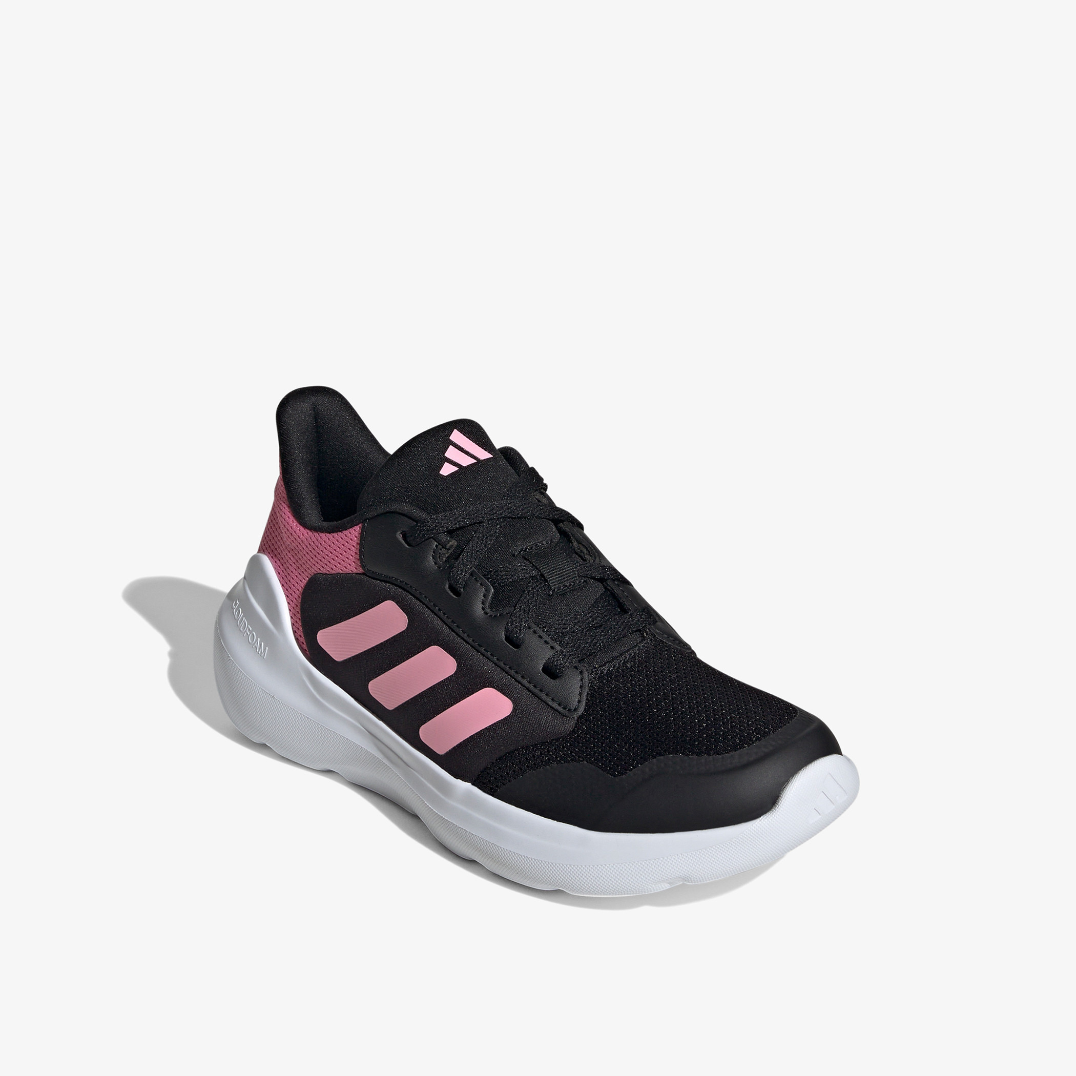 Adidas Girls Mesh Running Shoes with Lace Up Closure Tensaur Run 3.0 J