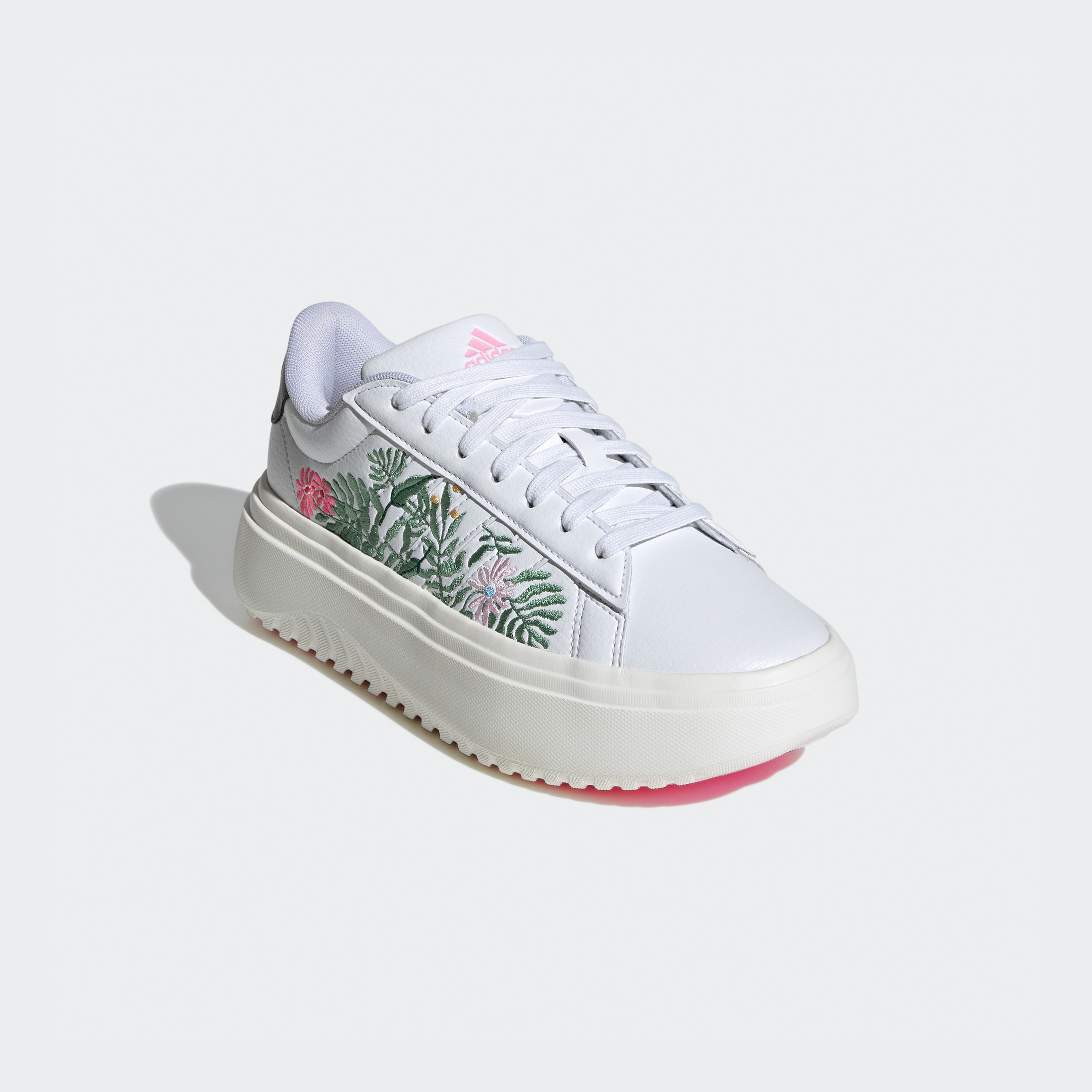 أديداس - حذاء رياضي جراند كورت بلاتفورم للنساء IE3601-sports-women-shoes-image-1