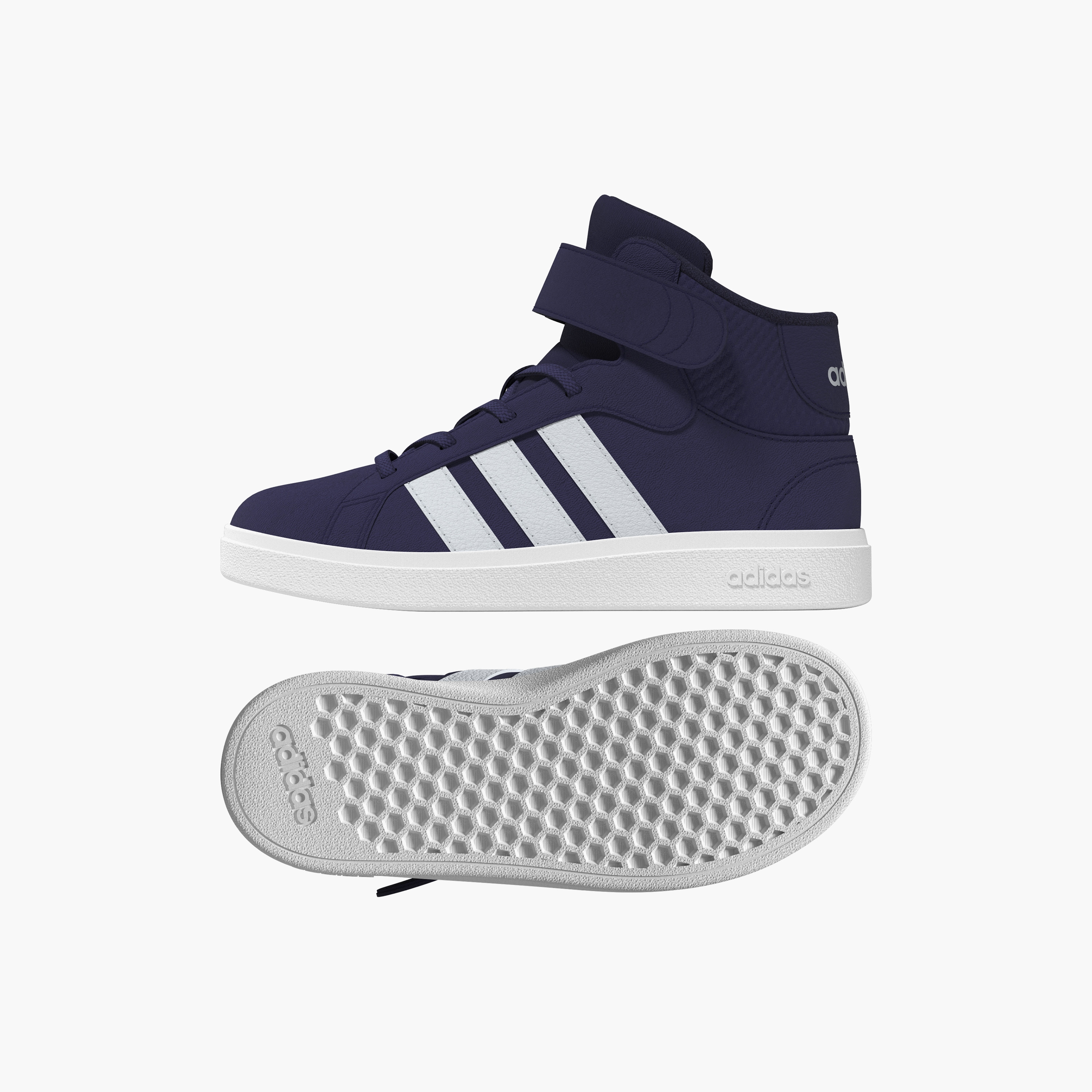 adidas Boys Grand Court Sneakers | OE-sports-boys-shoes-image-7
