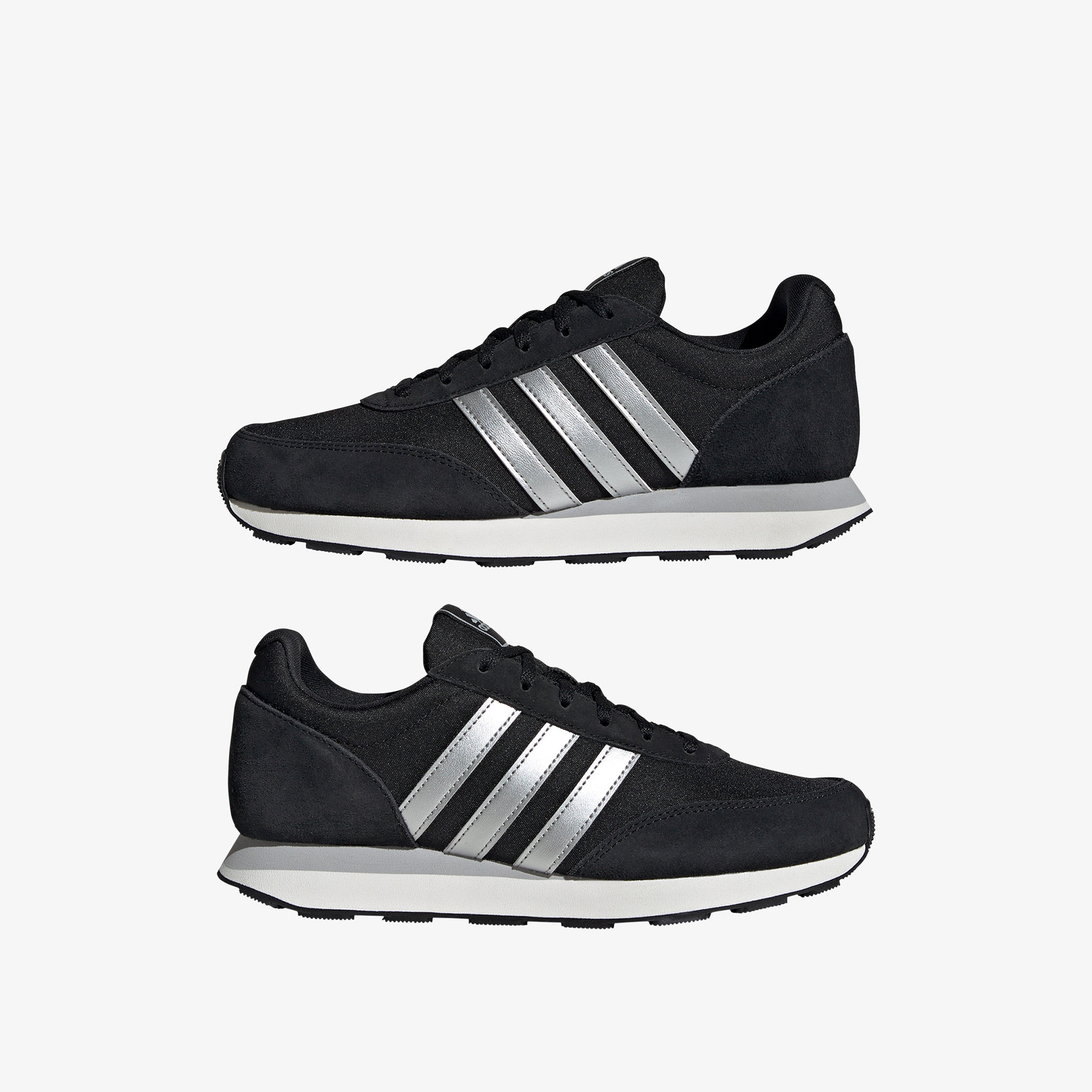 Adidas Women s Textured Running Shoes with Lace Up Closure Run 60s 3.0