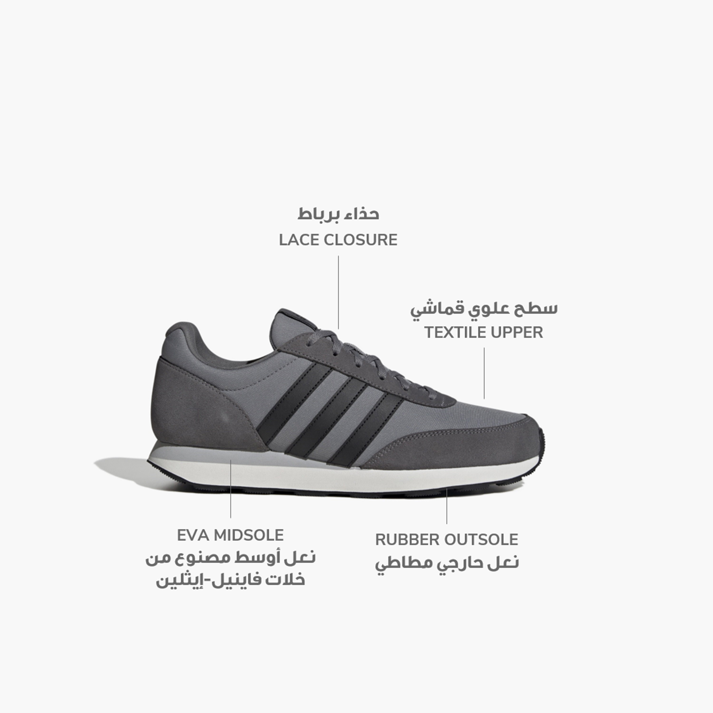 حذاء الجري للرجال رن 60s 3.0 من اديداس| او اي-sports-men-shoes-image-13