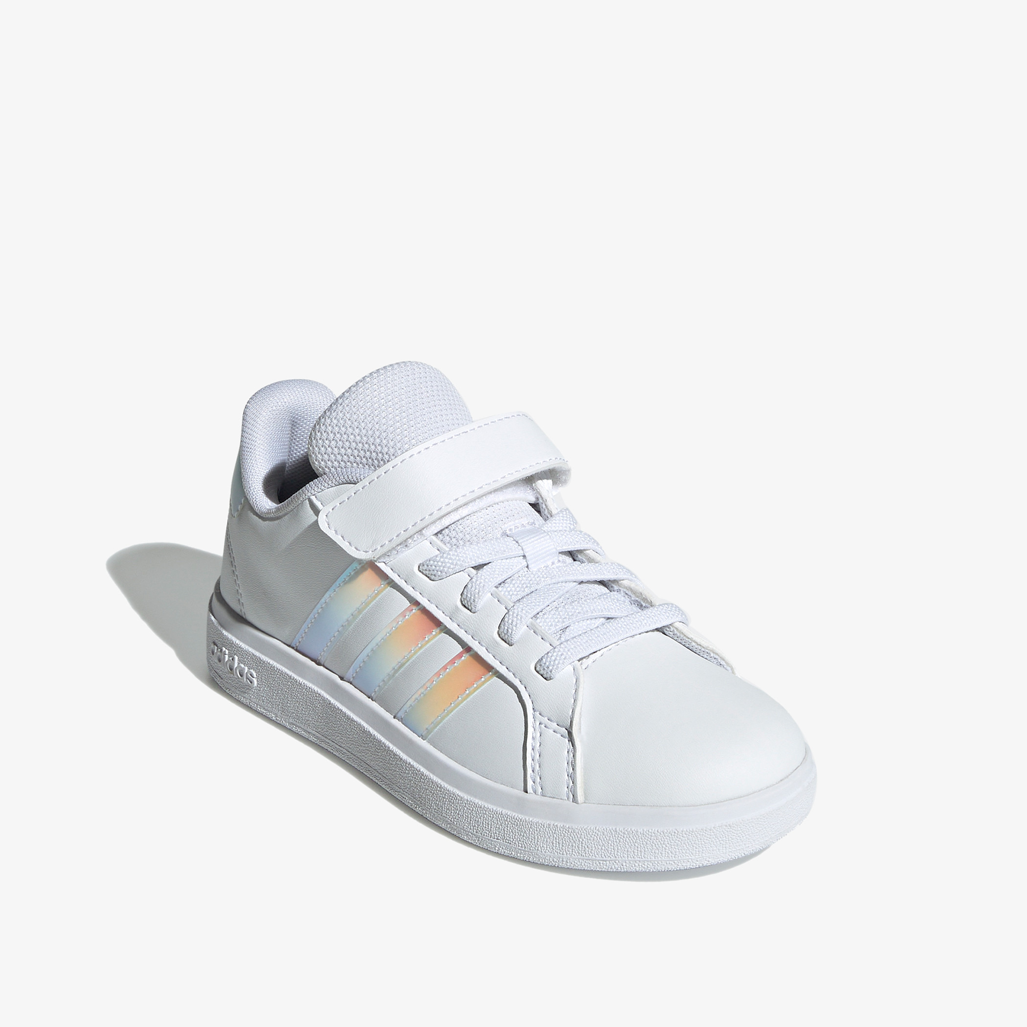Adidas Girls' GRAND COURT 2.0 Sneakers with Hook and Loop Closure - IE3851-girls-shoes-sneakers-image-1