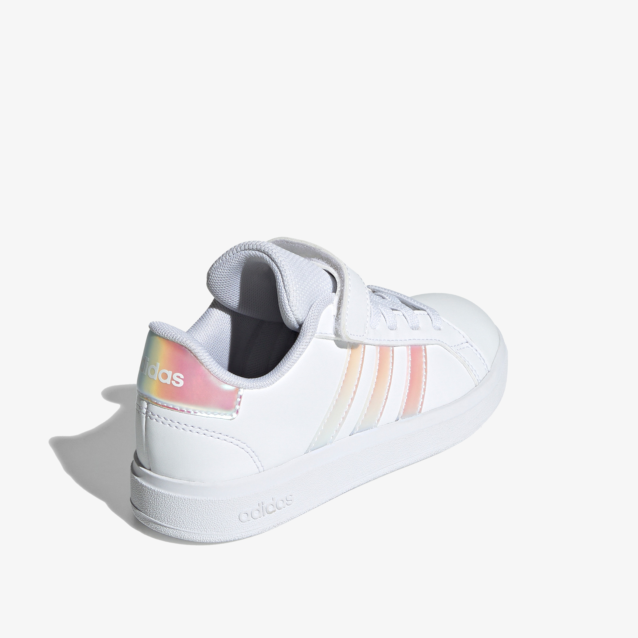 Adidas Girls' GRAND COURT 2.0 Sneakers with Hook and Loop Closure - IE3851-girls-shoes-sneakers-image-7