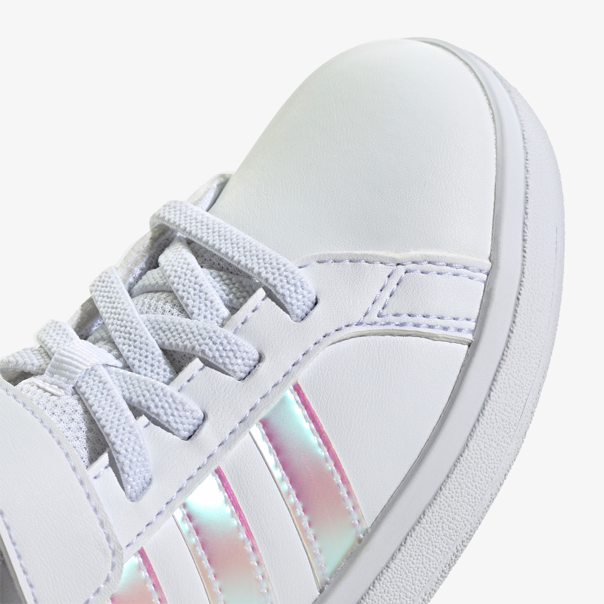 Adidas Girls' GRAND COURT 2.0 Sneakers with Hook and Loop Closure - IE3851-girls-shoes-sneakers-image-8
