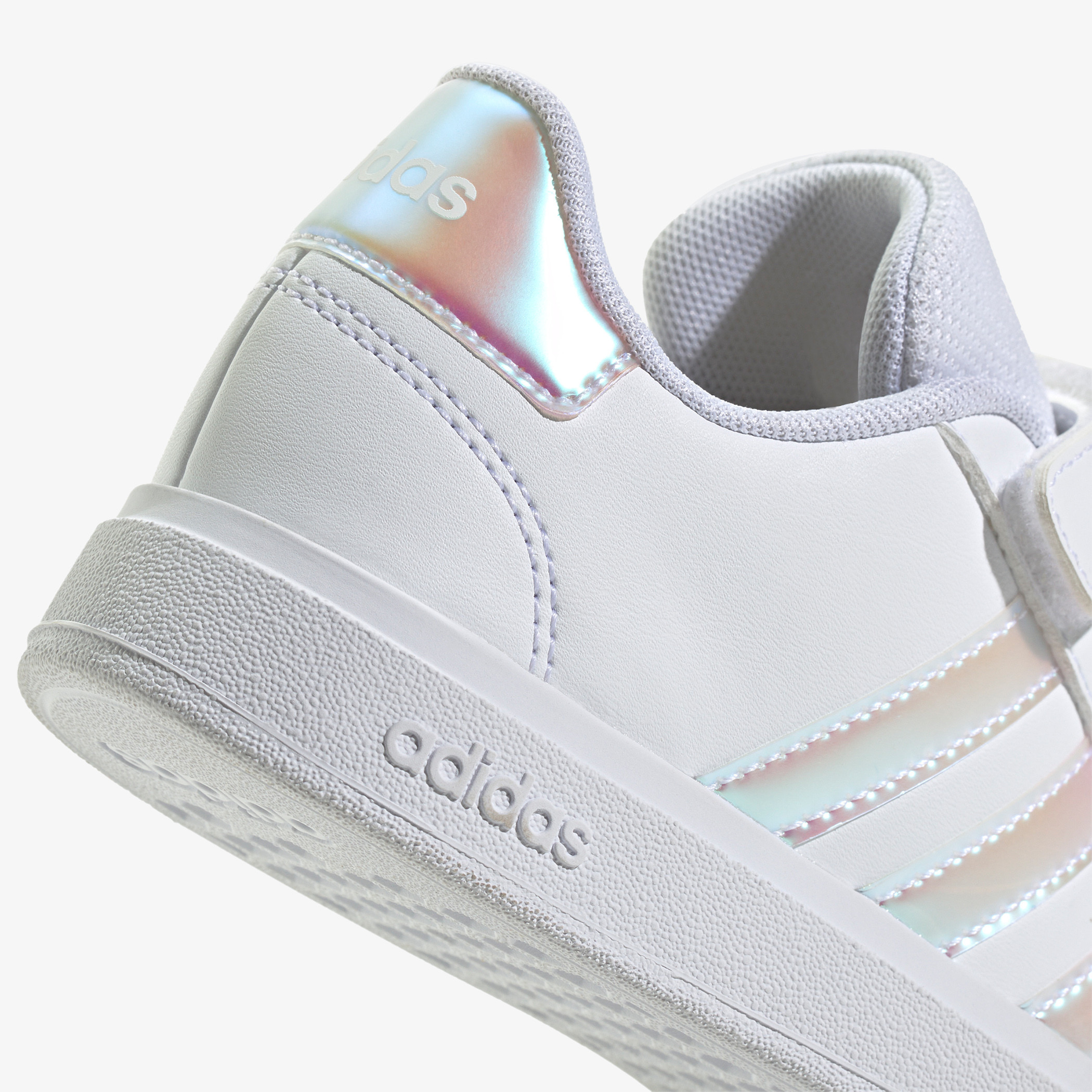Adidas Girls' GRAND COURT 2.0 Sneakers with Hook and Loop Closure - IE3851-girls-shoes-sneakers-image-9
