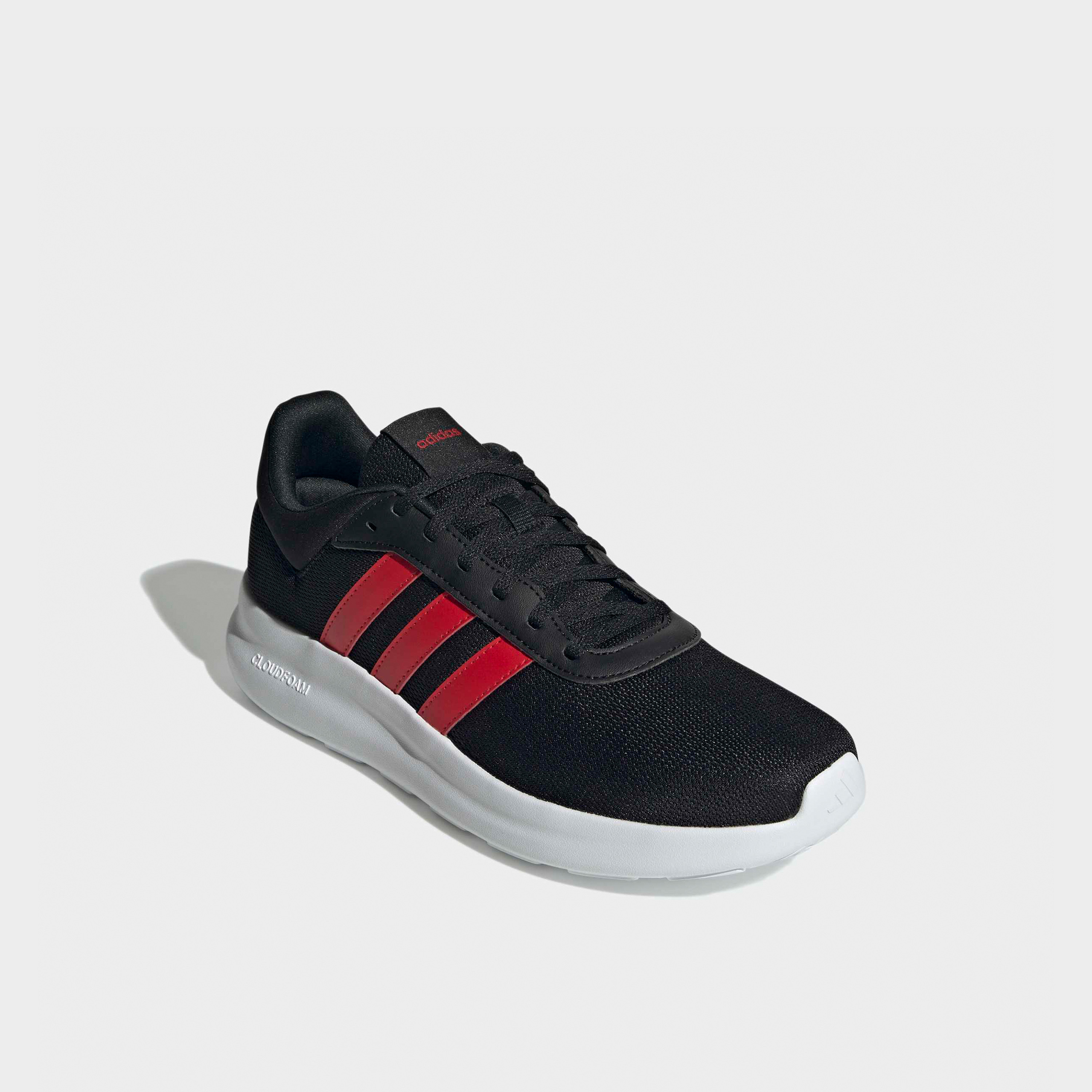 Adidas Men Lite Racer 4.0 Textured Lace-Up Ankle Sneakers-sports-men-shoes-image-1