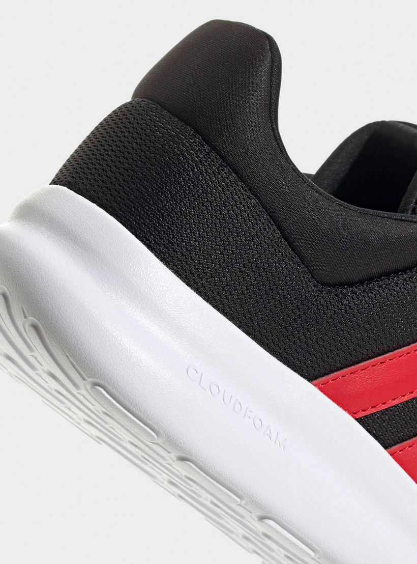 Adidas Men Lite Racer 4.0 Textured Lace-Up Ankle Sneakers-sports-men-shoes-image-5