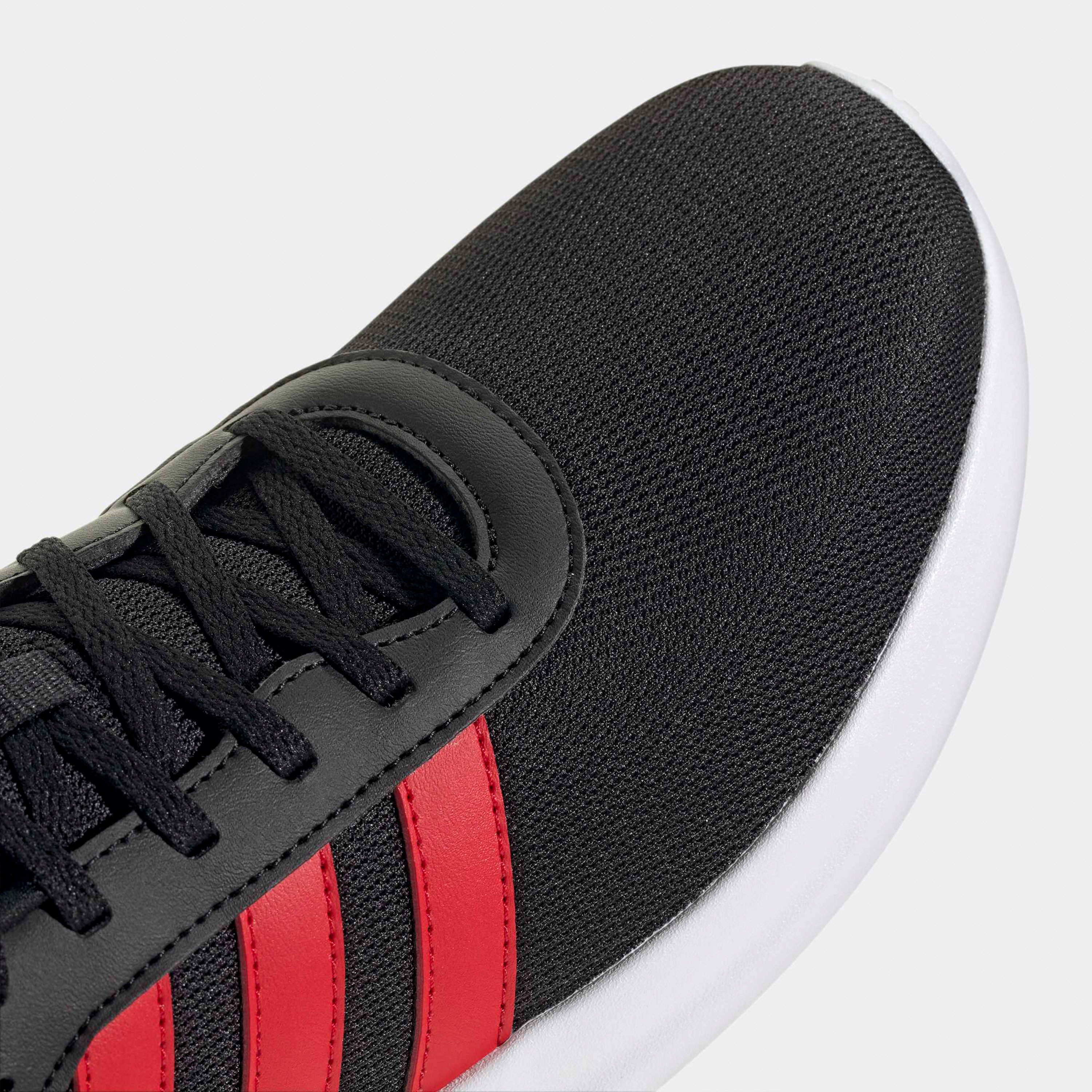 Adidas Men Lite Racer 4.0 Textured Lace-Up Ankle Sneakers-sports-men-shoes-image-6