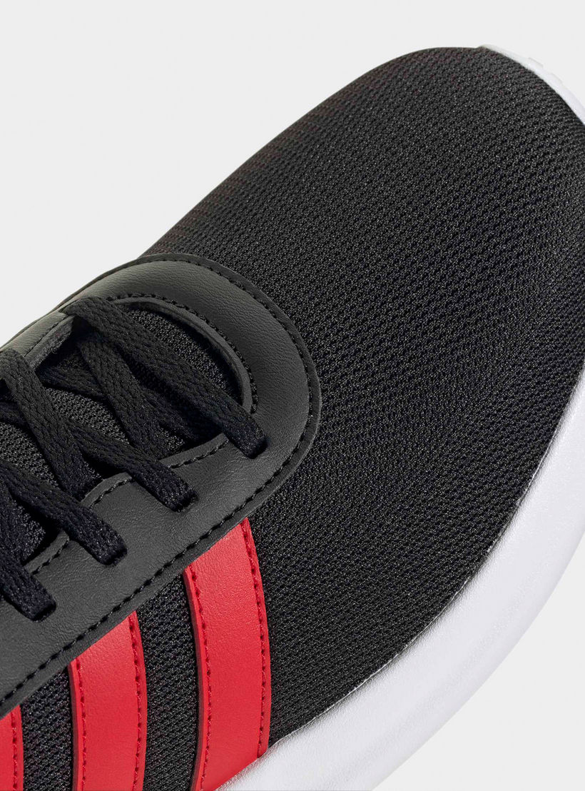 Adidas Men Lite Racer 4.0 Textured Lace-Up Ankle Sneakers-sports-men-shoes-image-6
