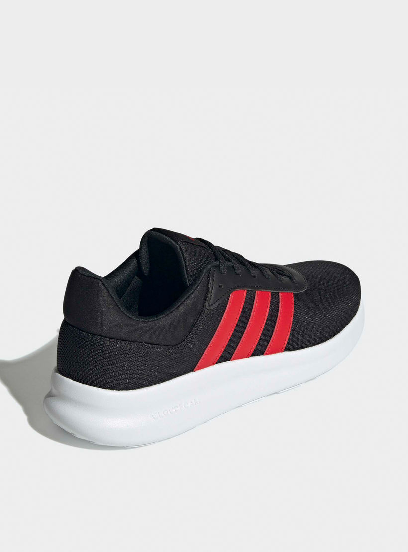 Adidas Men Lite Racer 4.0 Textured Lace-Up Ankle Sneakers-sports-men-shoes-image-7