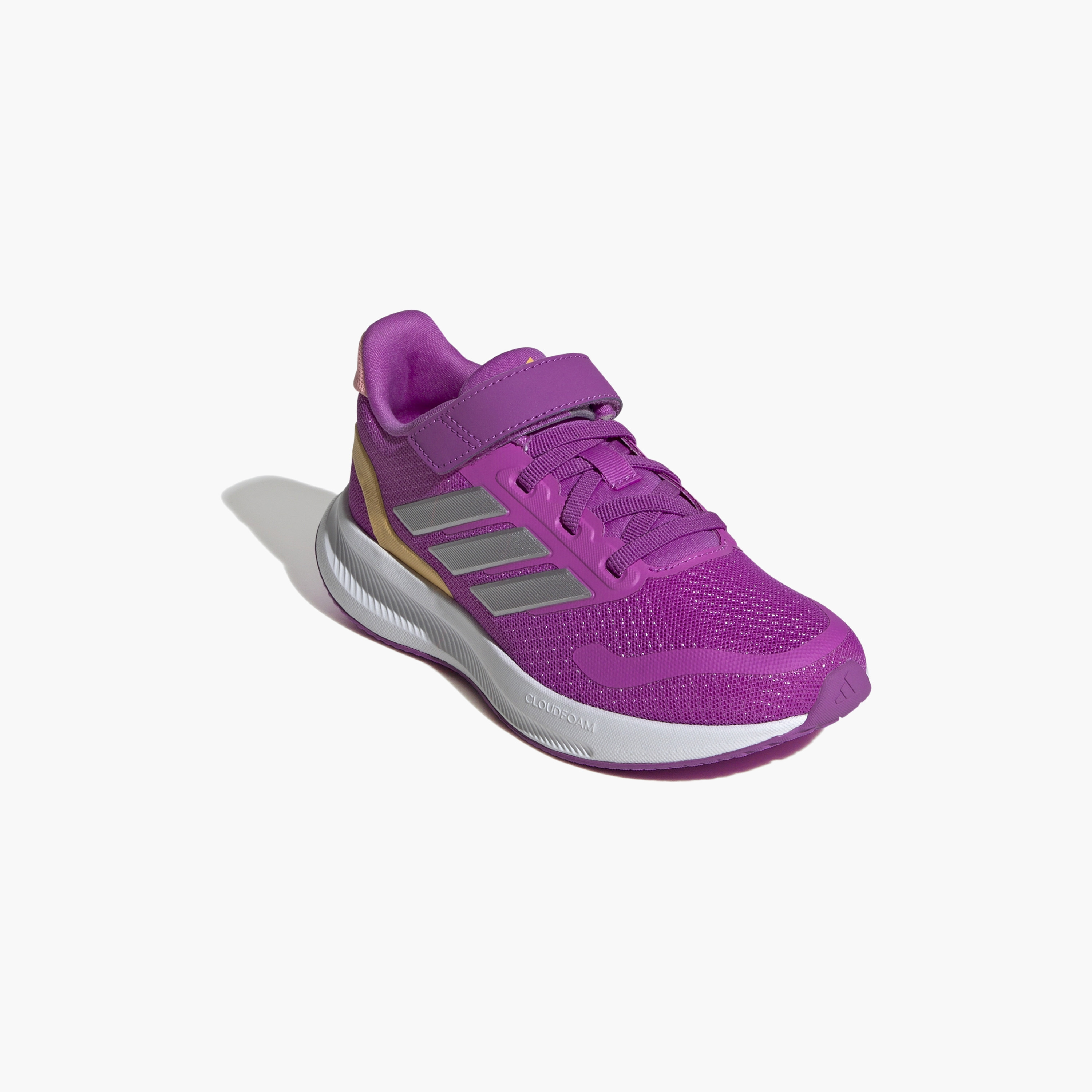 حذاء جري رن فالكون 5 بشريط لاصق للبنات من أديداس-sports-girls-shoes-image-1