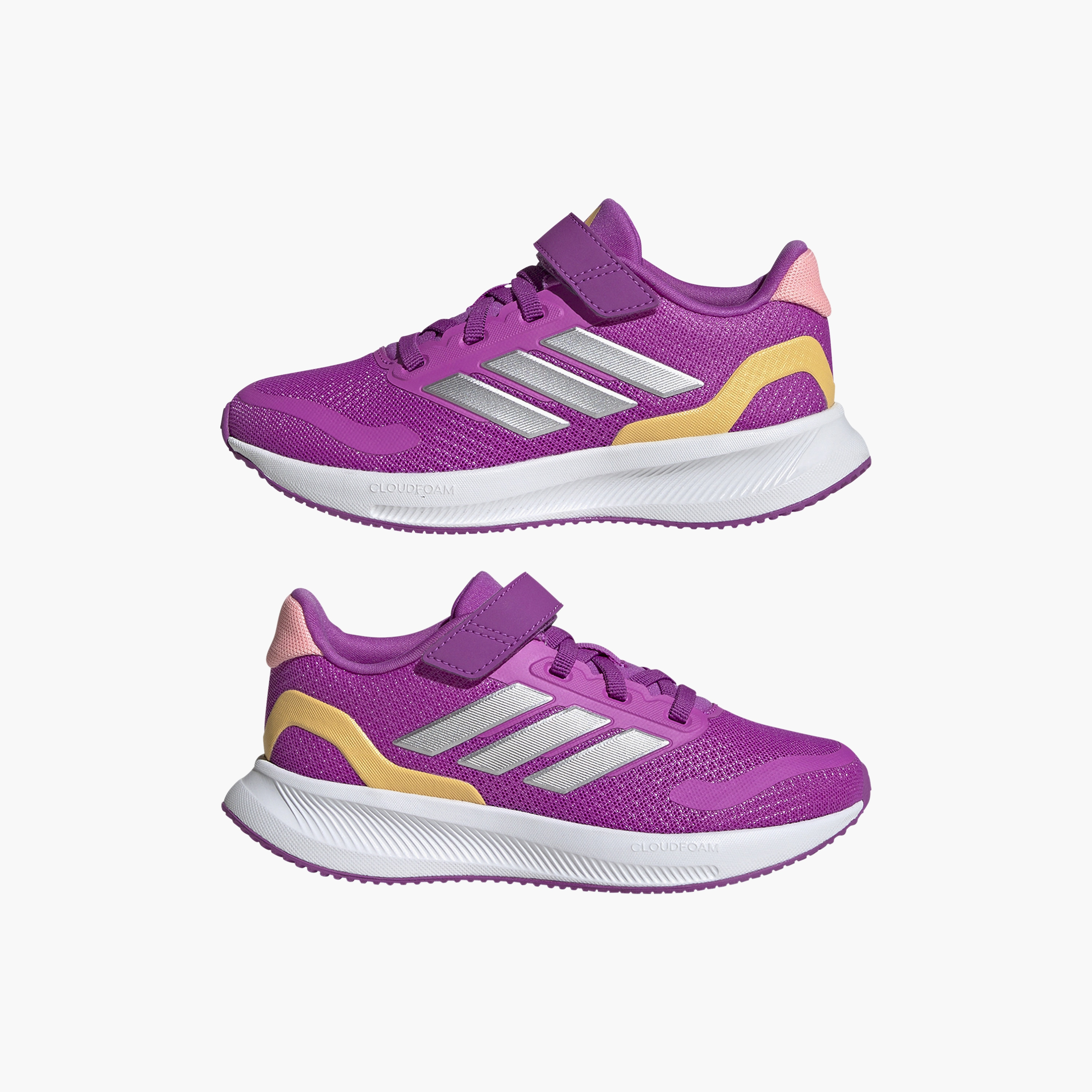 حذاء جري رن فالكون 5 بشريط لاصق للبنات من أديداس-sports-girls-shoes-image-9
