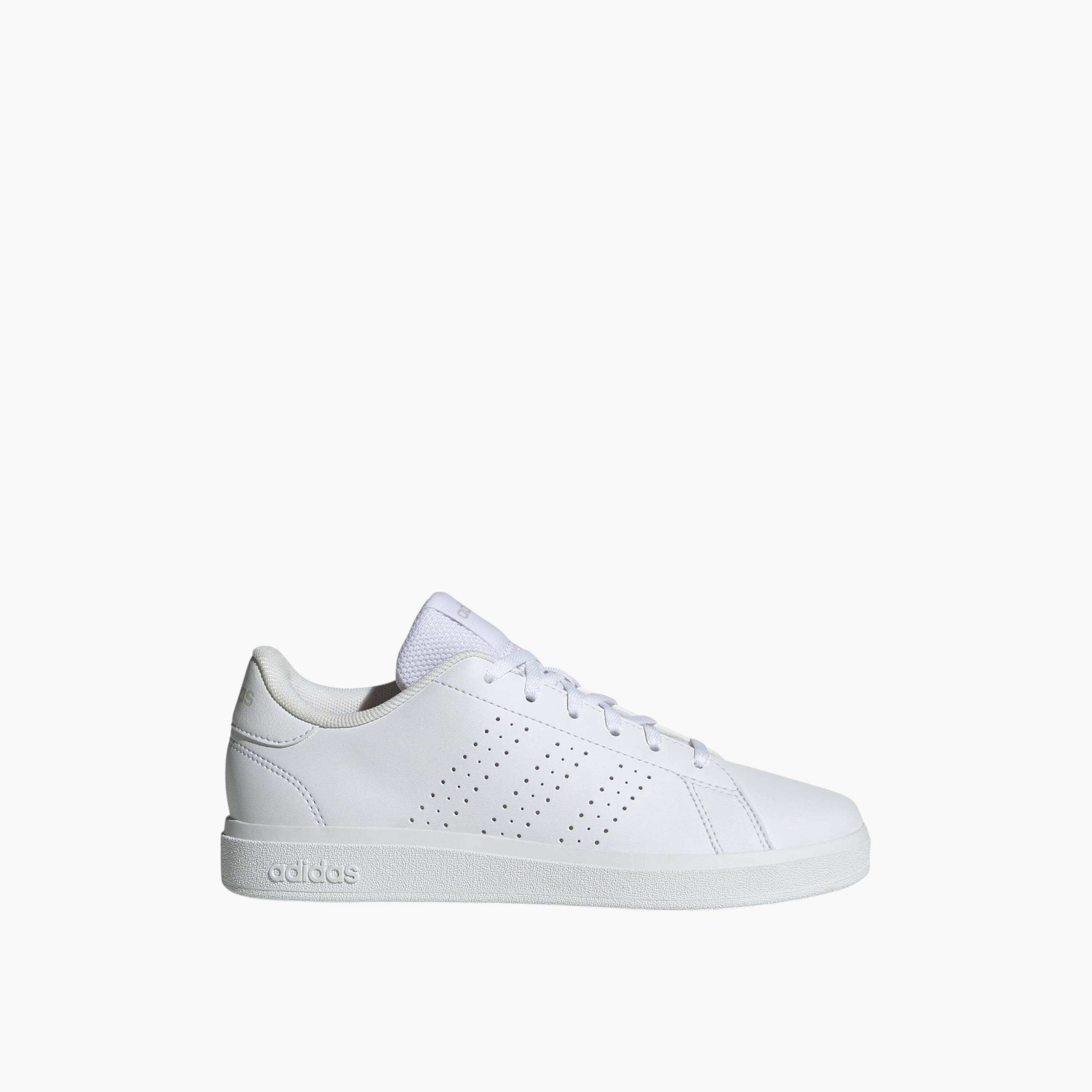 adidas Kids' ADVANTAGE BASE 2.0 Lace-Up Closure School Shoes - IE8688-boys-shoes-schoolshoes-image-2