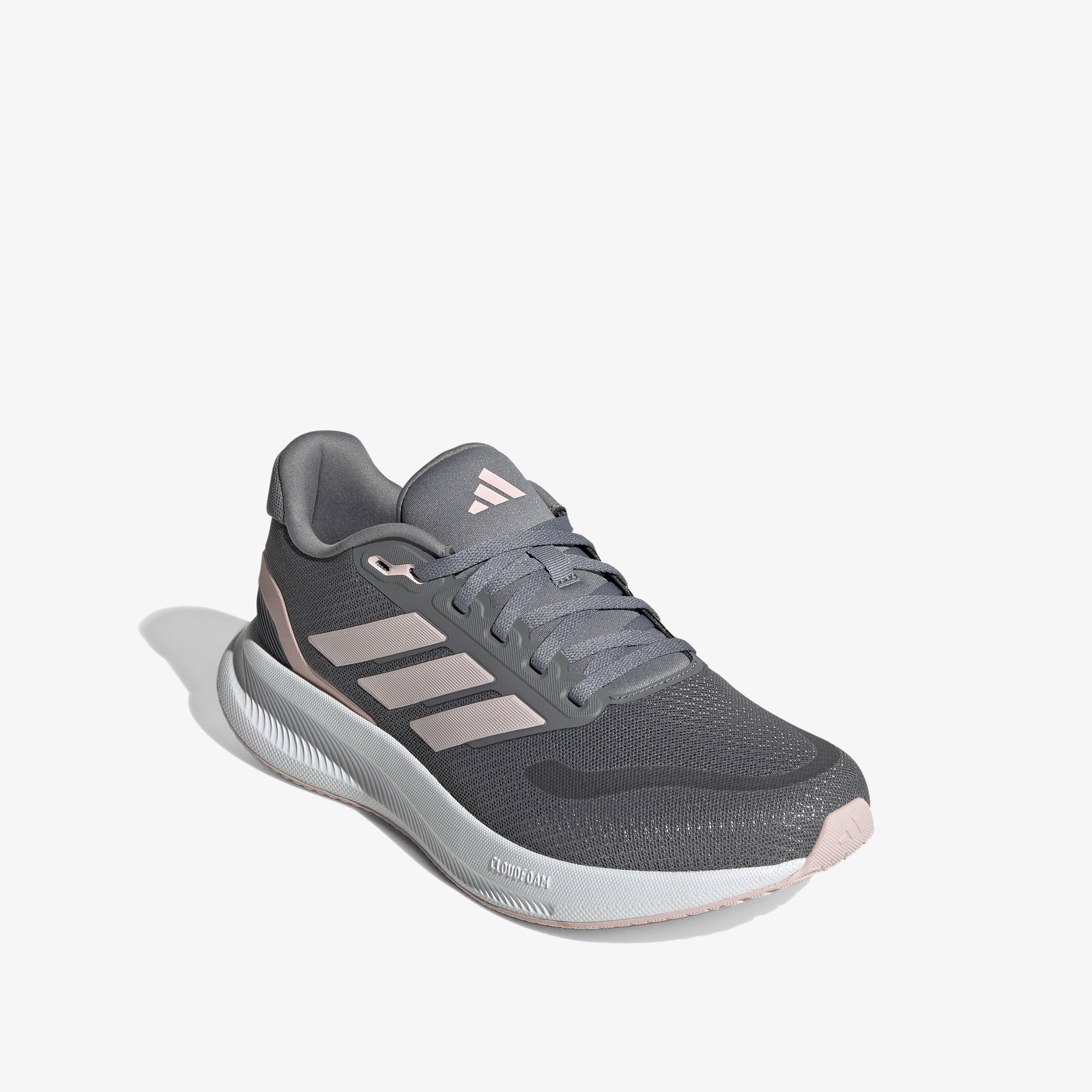 Adidas Women's Logo Detail Running Shoes with Lace-Up Closure - Runfalcon 5-sports-women-shoes-image-1