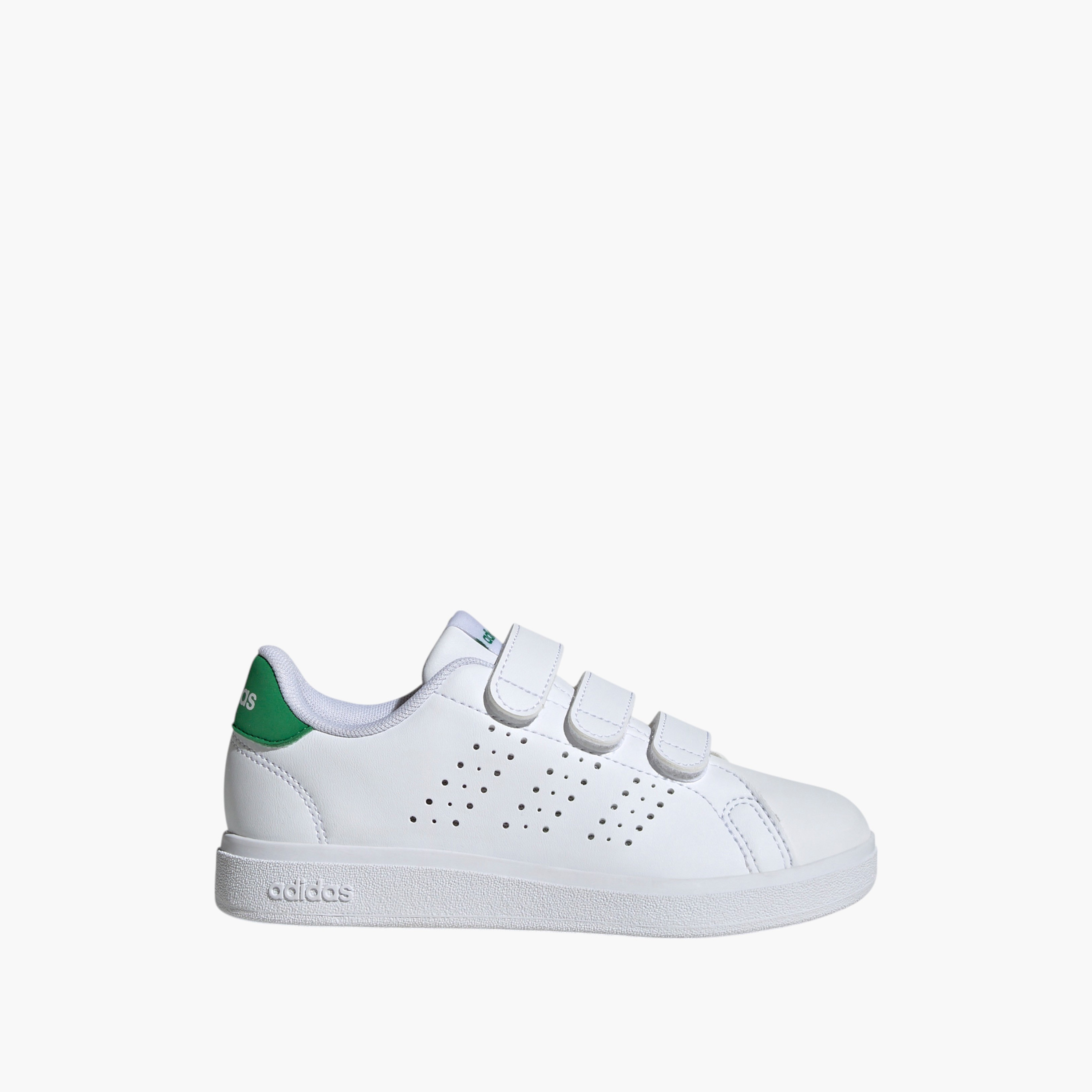 Adidas Kids ADVANTAGE BASE 2.0 CF C Sneakers with Hook and Loop Closure - IE9019-sports-boys-shoes-image-2