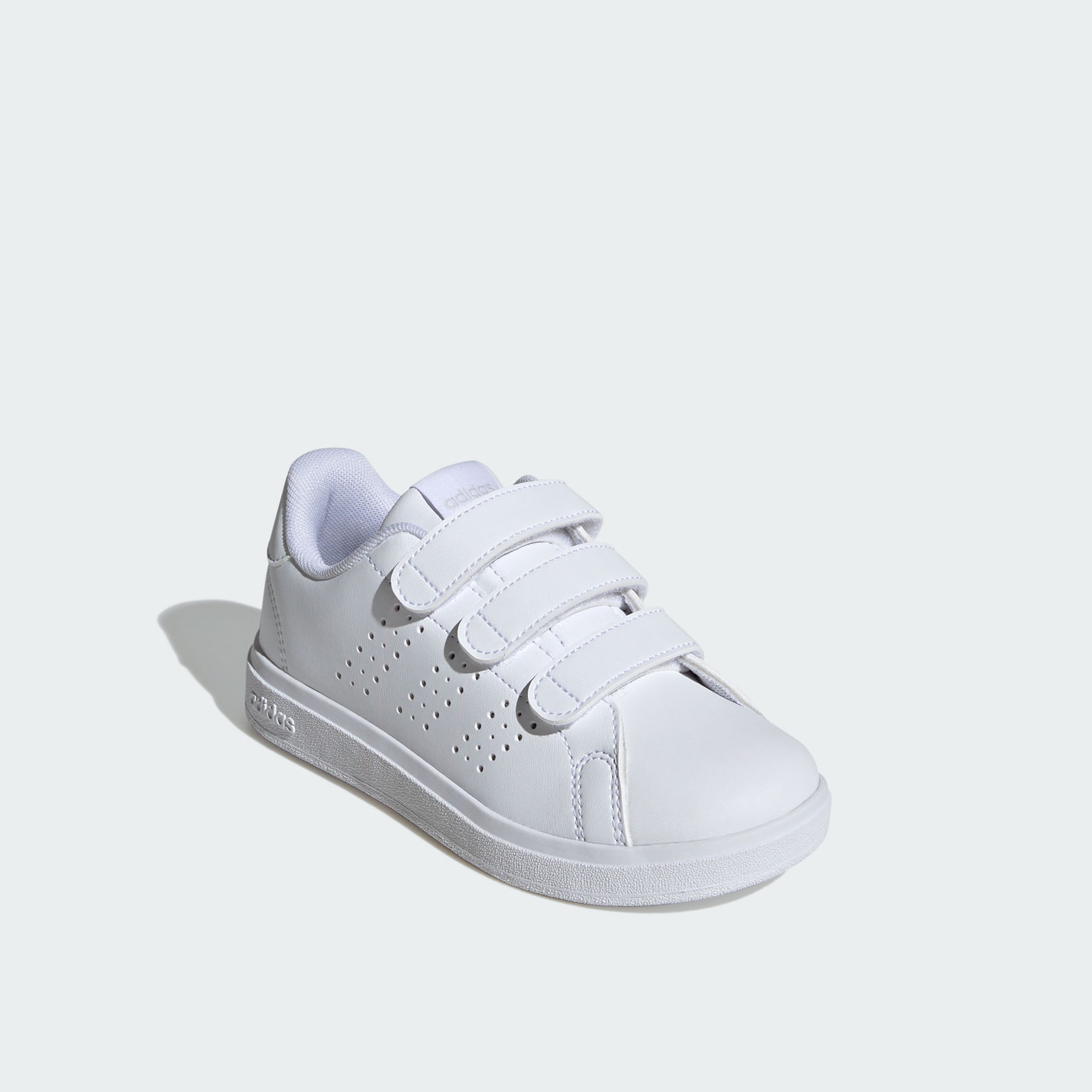 أديداس - حذاء رياضي للأطفال أدفانتج بيس 2.0 بشريط فيلكرو IE9020 | OE-girls-shoes-sneakers-image-1