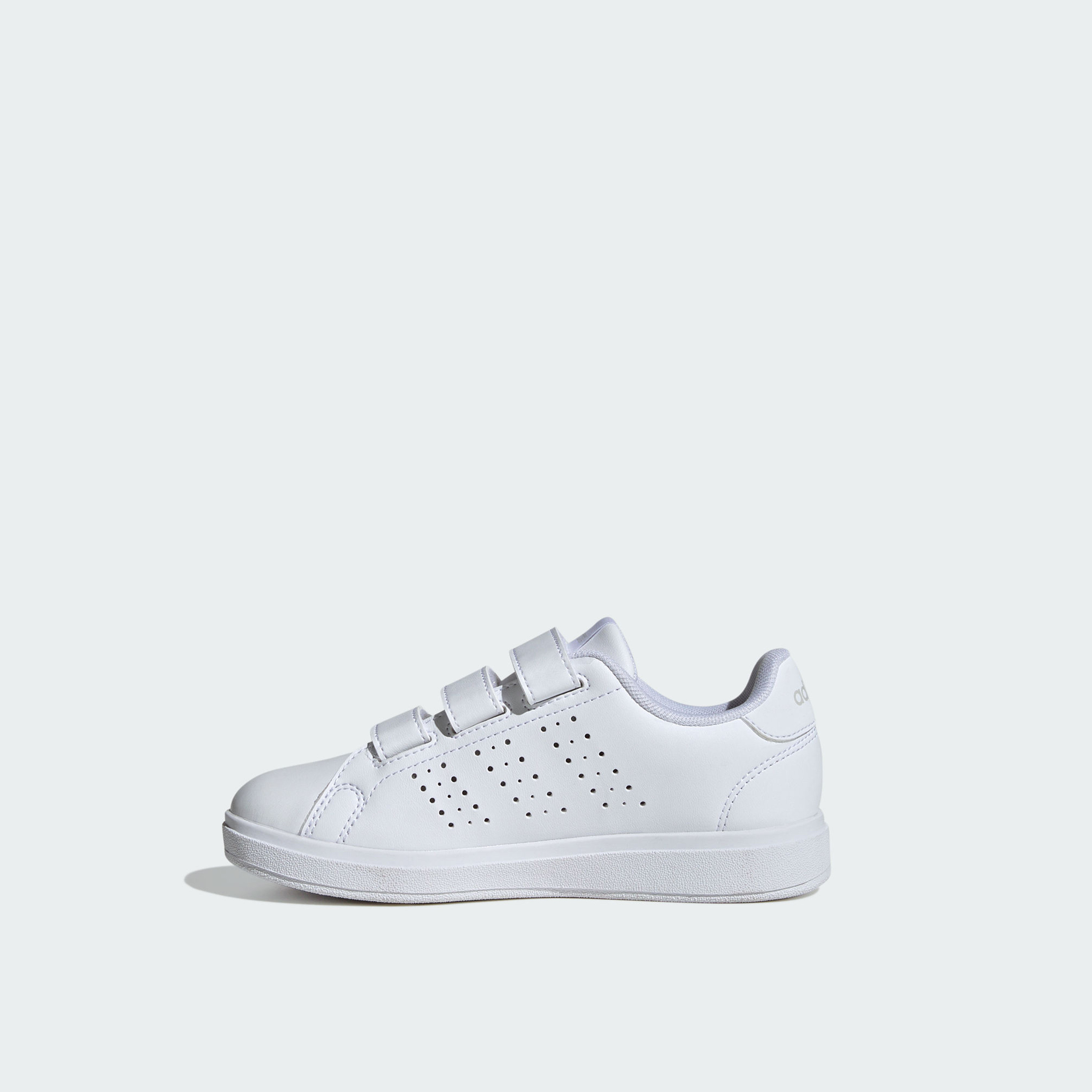 أديداس - حذاء رياضي للأطفال أدفانتج بيس 2.0 بشريط فيلكرو IE9020 | OE-girls-shoes-sneakers-image-3