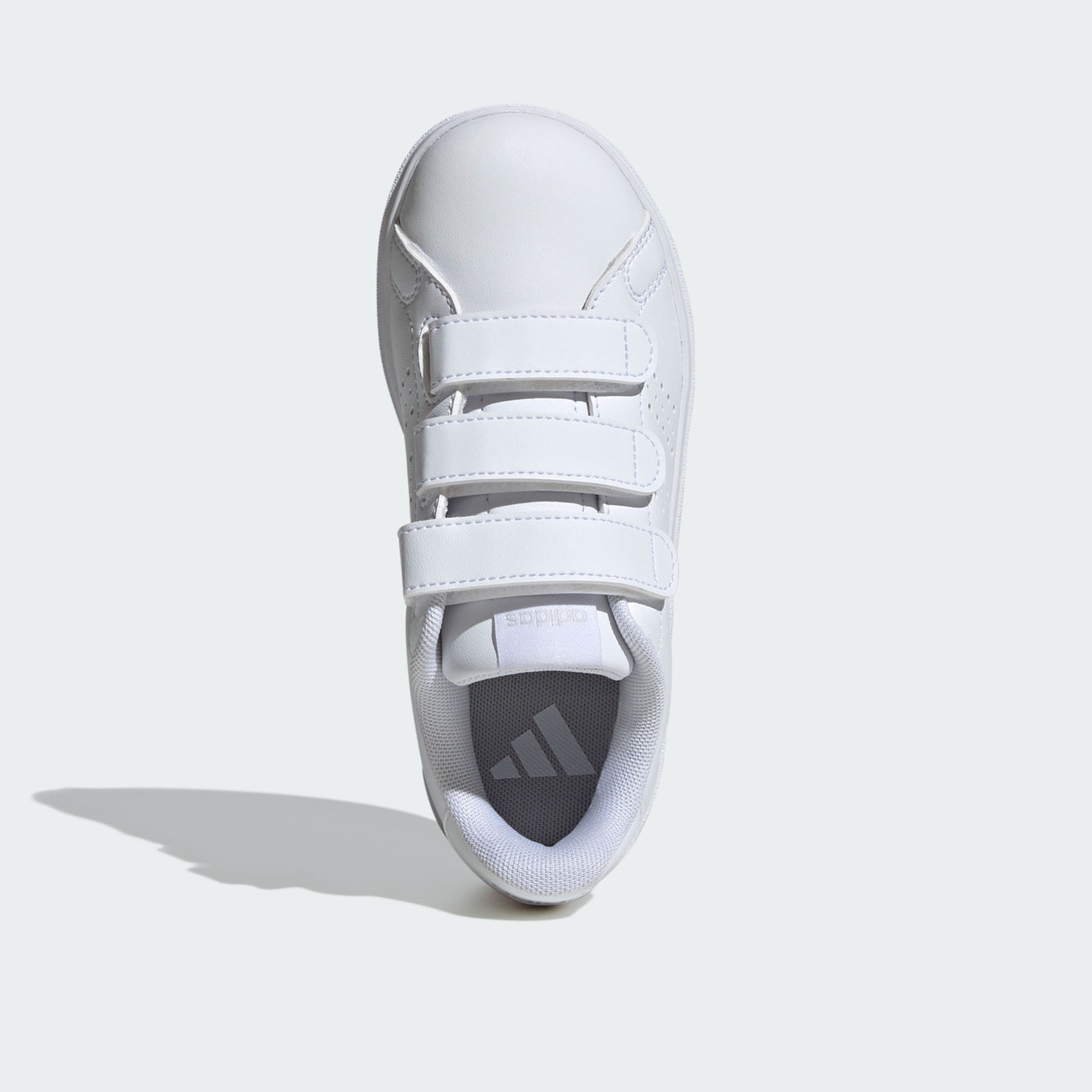 أديداس - حذاء رياضي للأطفال أدفانتج بيس 2.0 بشريط فيلكرو IE9020 | OE-girls-shoes-sneakers-image-4