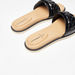 Le Confort Braided Slip-On Slide Sandals-Women%27s Flat Sandals-thumbnail-4