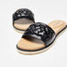 Le Confort Braided Slip-On Slide Sandals-Women%27s Flat Sandals-thumbnail-5