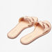 Colourblock Panelled Slide Sandals-Women%27s Flat Sandals-thumbnail-2
