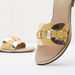 Colourblock Panelled Slide Sandals-Women%27s Flat Sandals-thumbnail-4