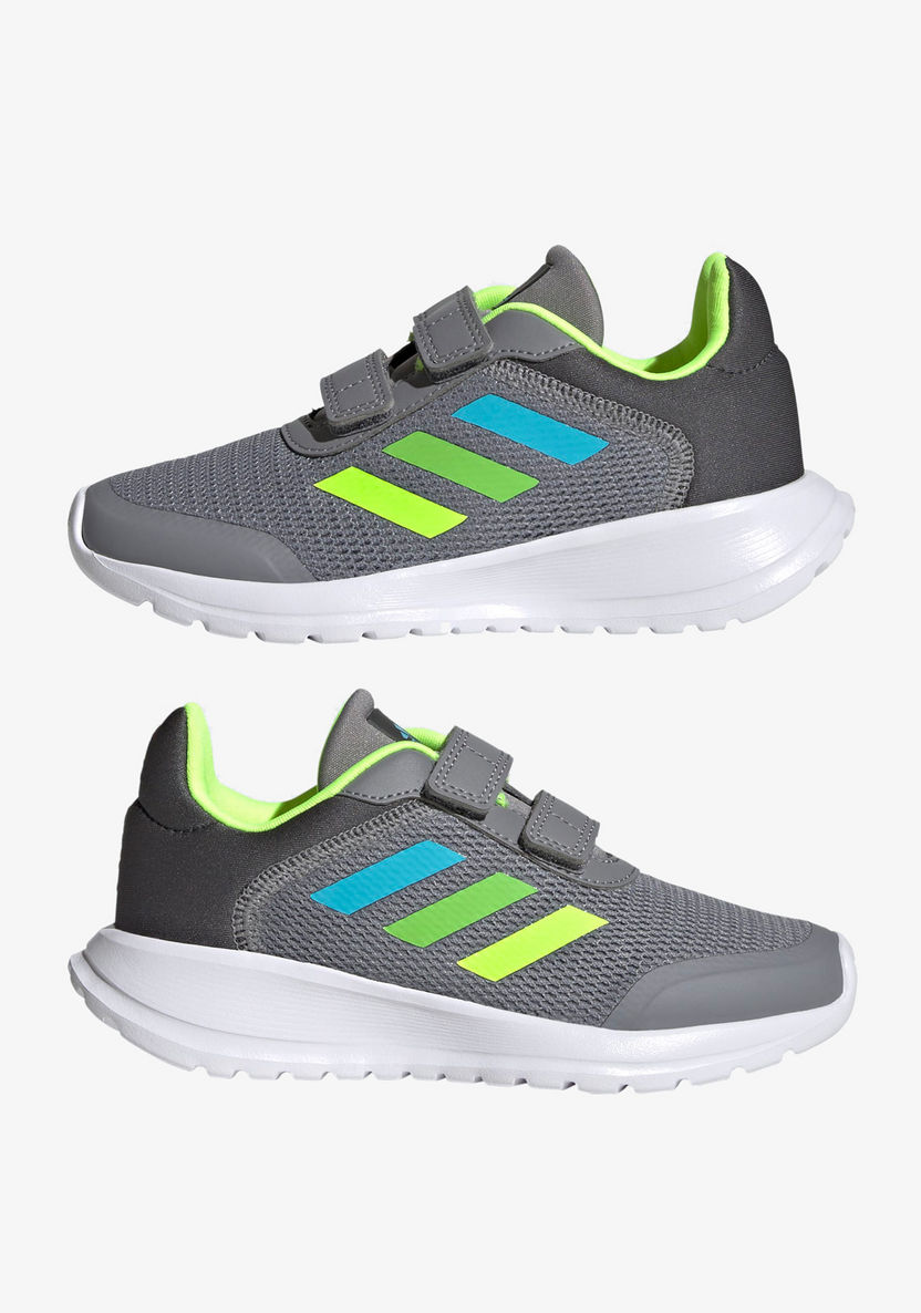 Adidas Boys' Striped Running Shoes with Hook and Loop Closure - TENSAUR RUN 2.0 CF K-Boy%27s Sports Shoes-image-1