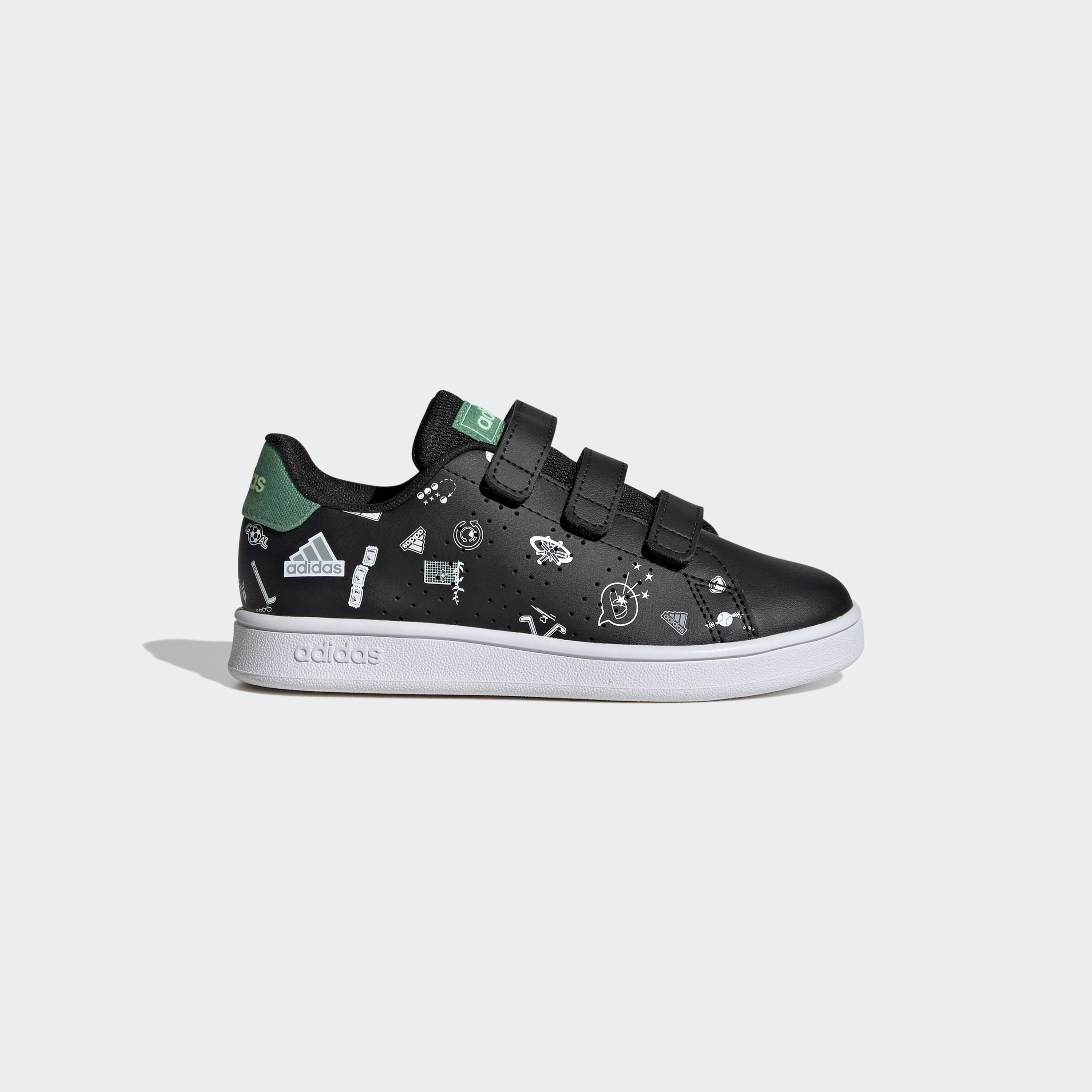 أديداس - حذاء أدفانتج للأطفال IF0921-girls-shoes-sneakers-image-2