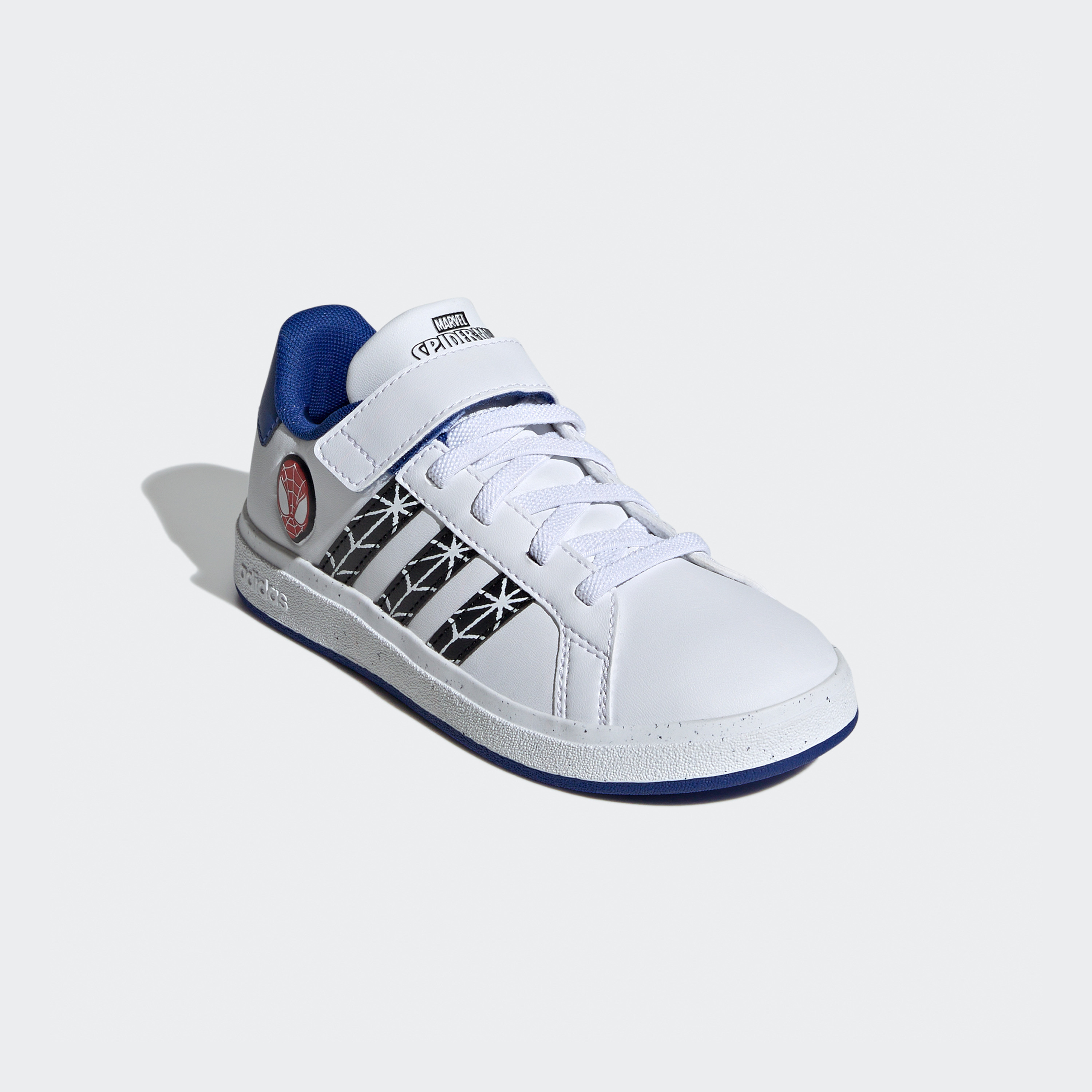 adidas Kids Marvel's Spider-Man Grand Court Sneakers IF0925|OE-sports-boys-shoes-image-1
