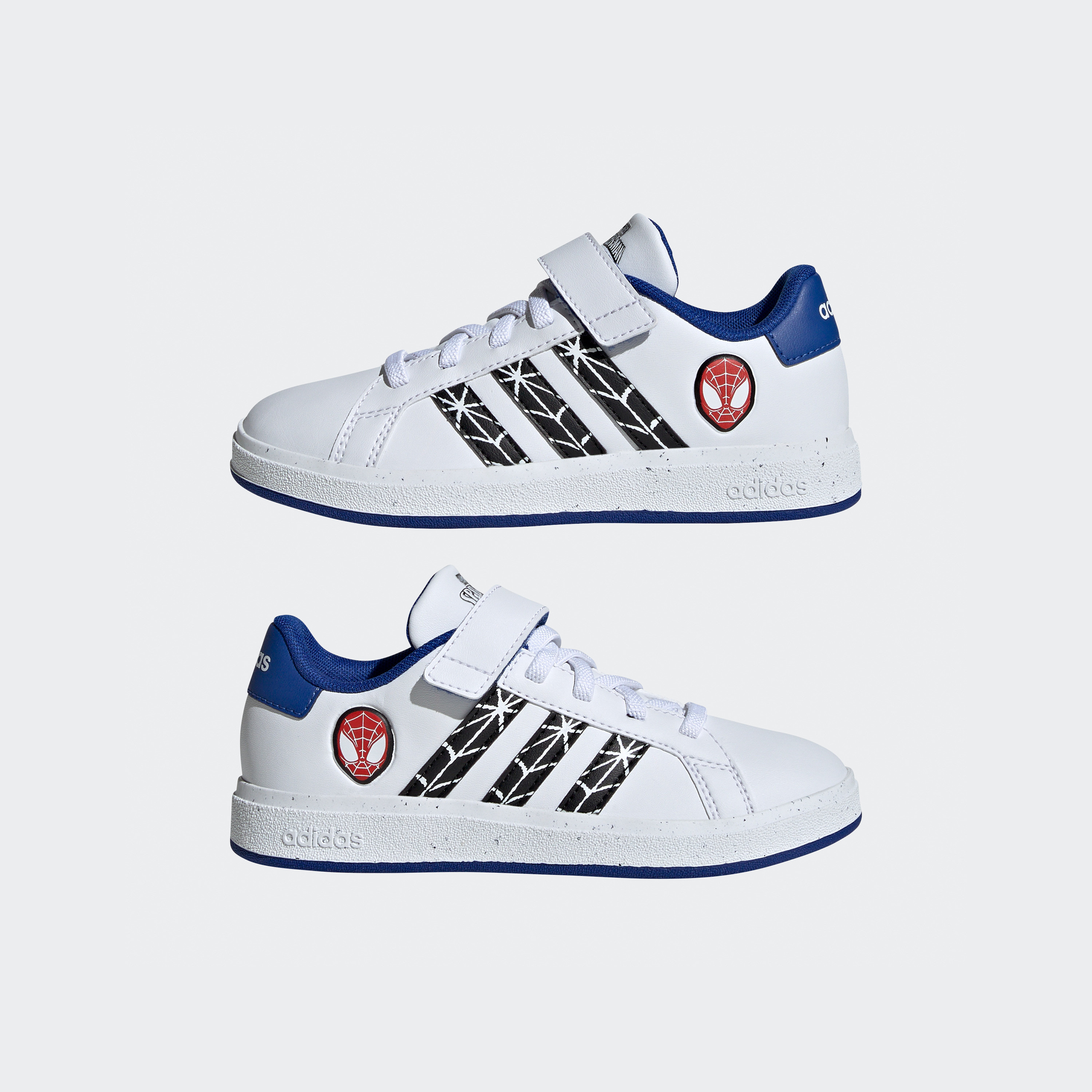 adidas Kids Marvel's Spider-Man Grand Court Sneakers IF0925|OE-sports-boys-shoes-image-9