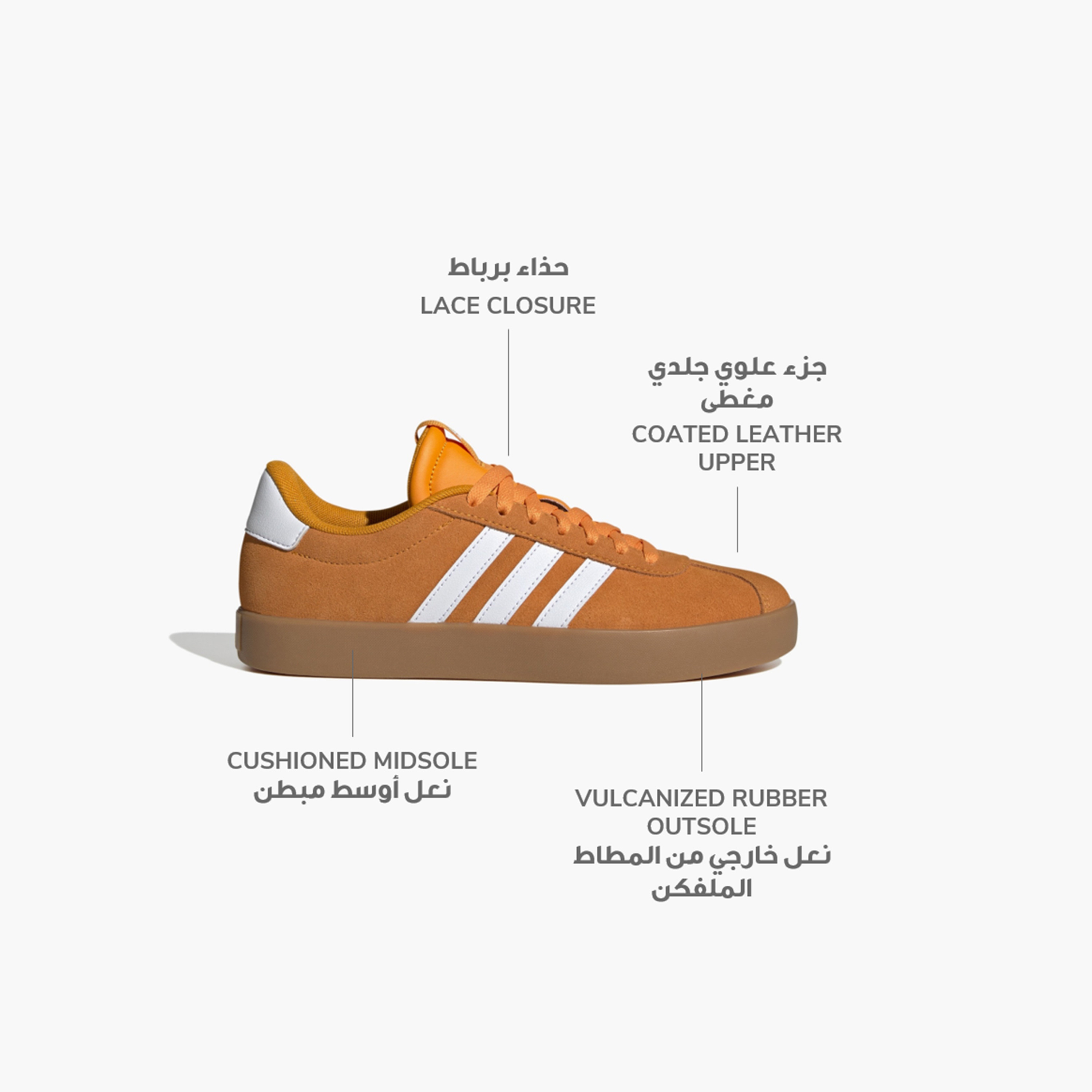 adidas Women's VL Court 3.0 Sneakers | OE-sports-women-shoes-image-2
