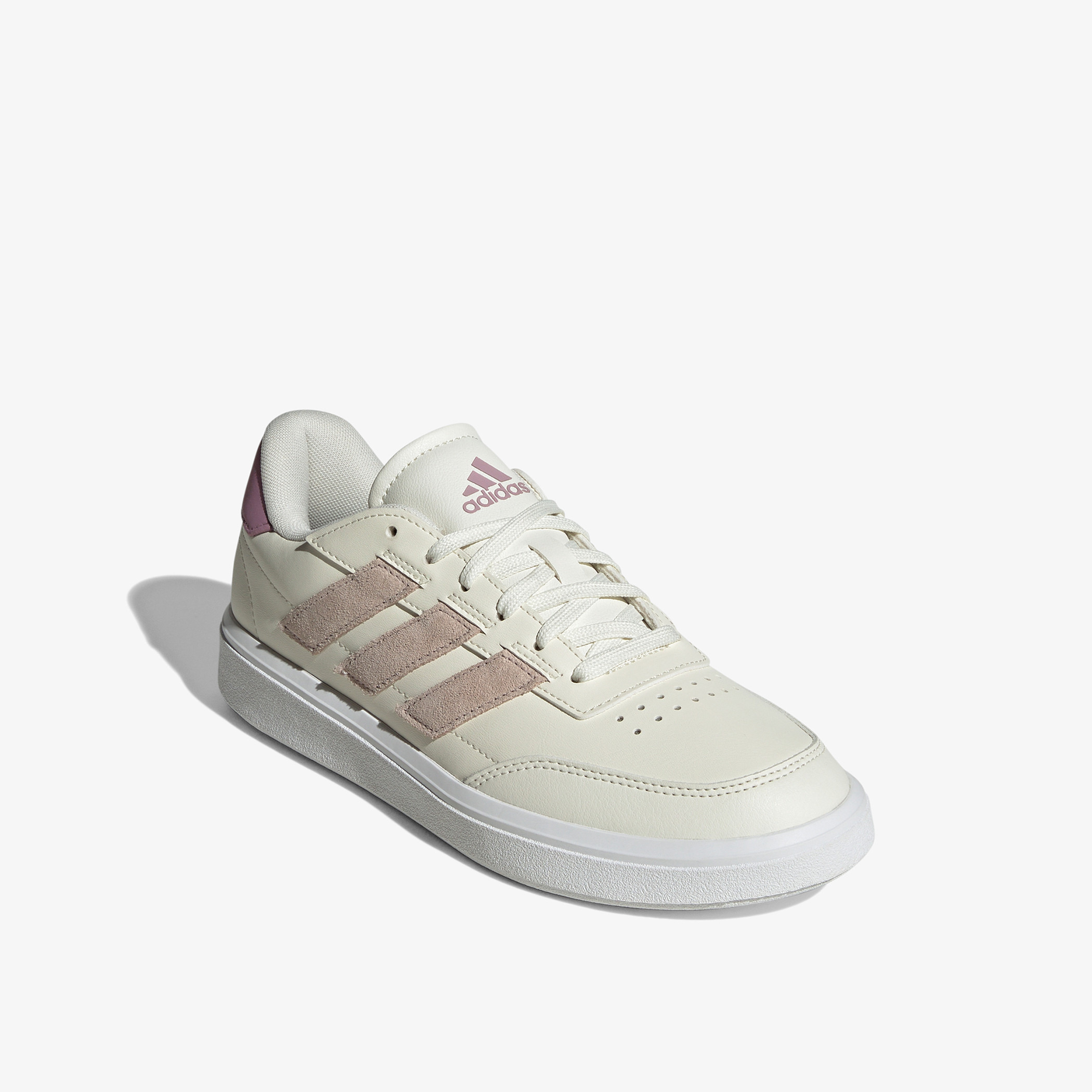 Adidas Womens Sneakers with Lace Up Closure COURTBLOCK