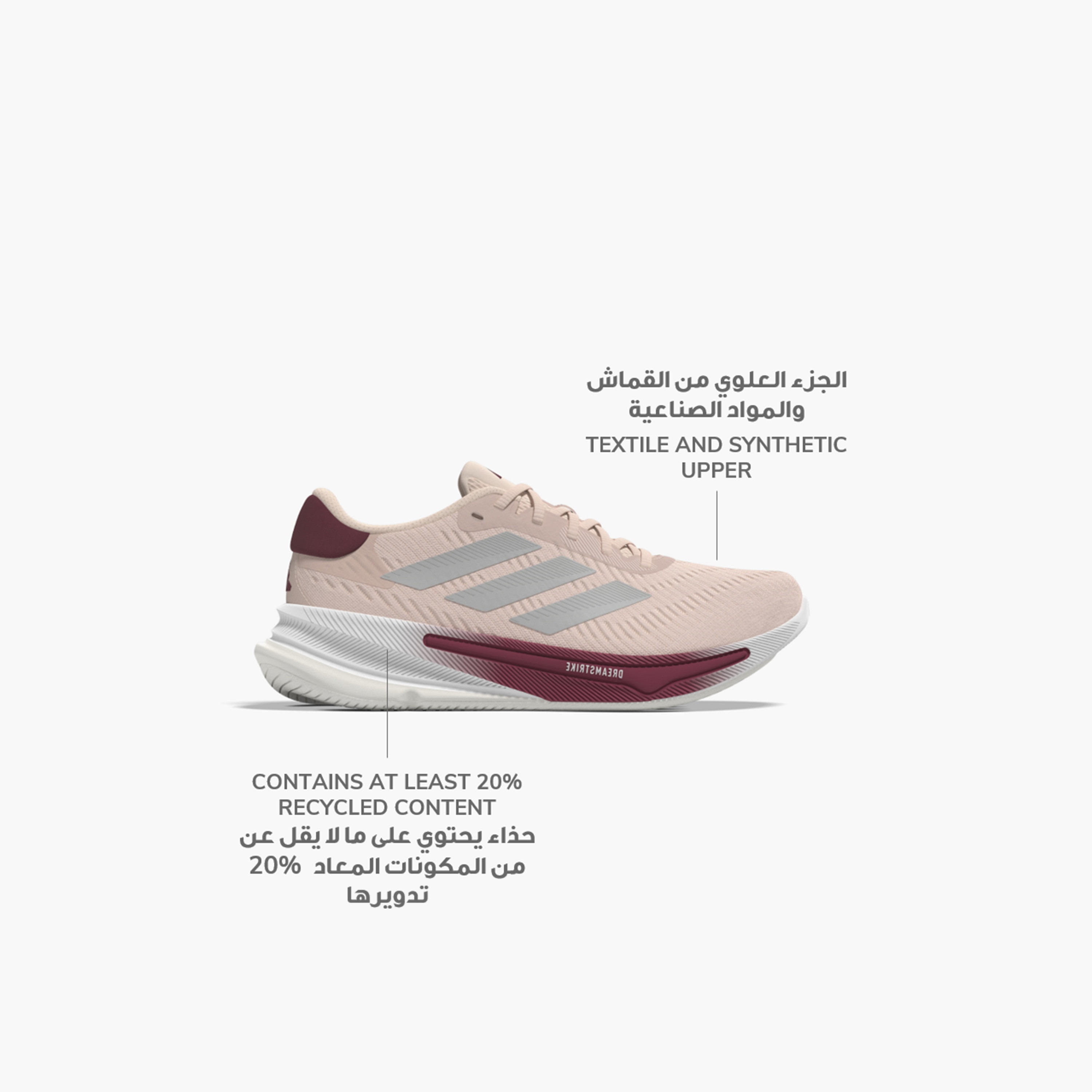 adidas Women's Supernova Ease W Running Shoes IF9564 | OE-sports-women-shoes-image-2